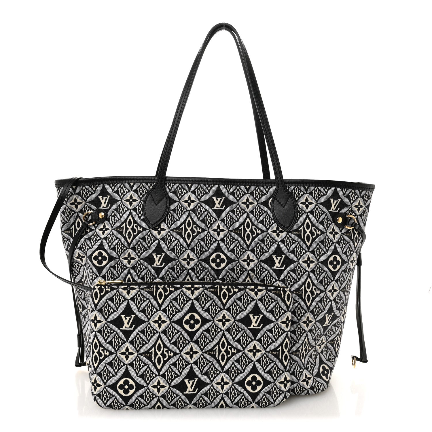 Jacquard Since 1854 Neverfull MM Grey