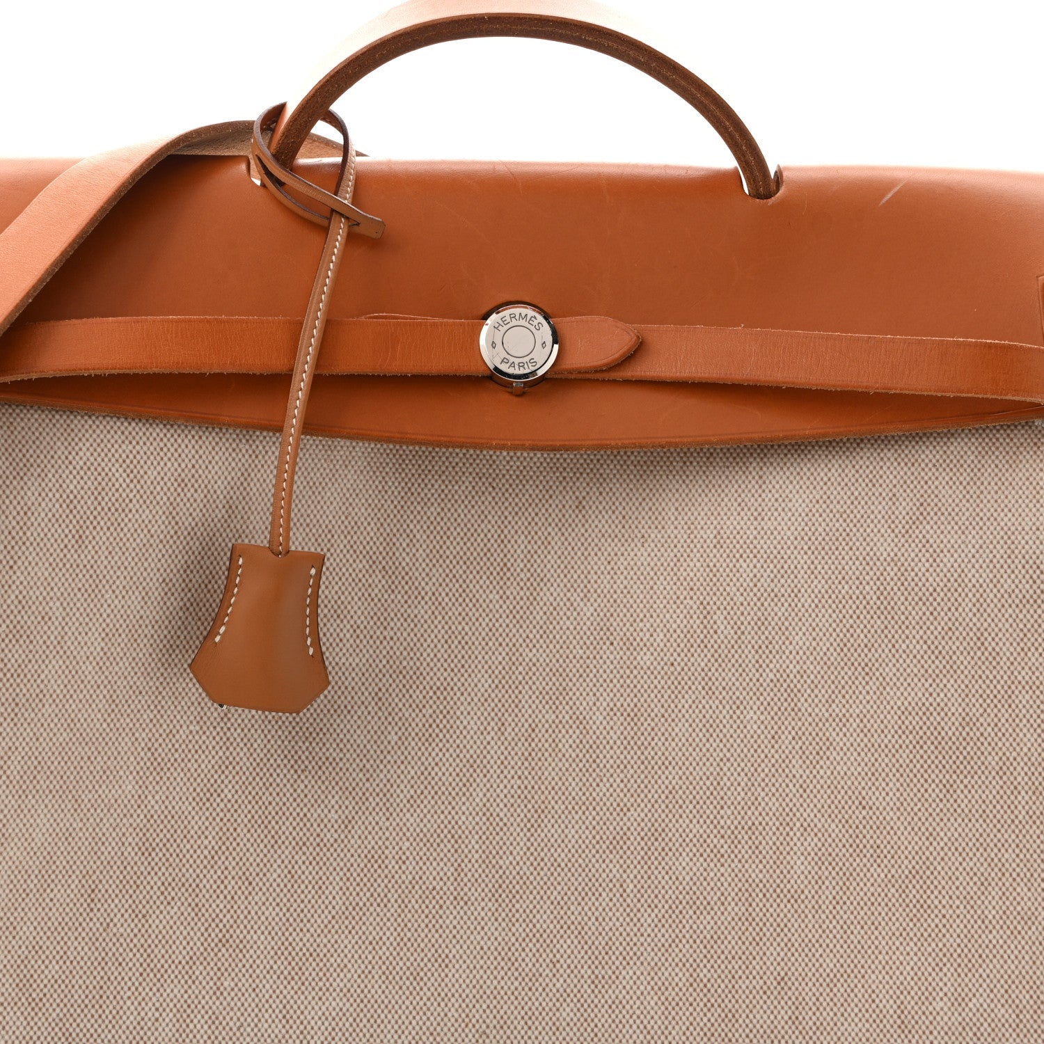 Toile Vache Calfskin Herbag 39 MM Natural