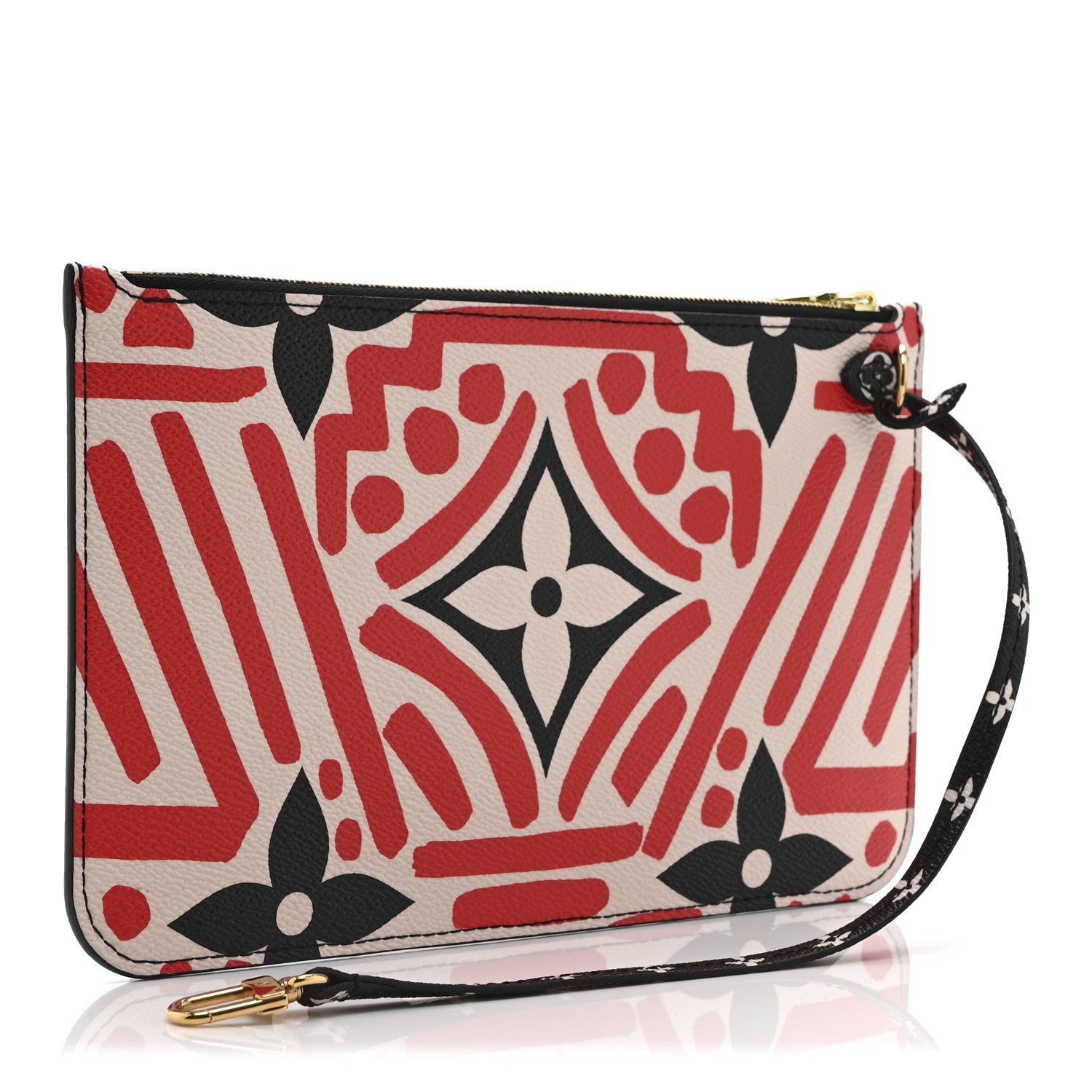 Monogram Giant Crafty Neverfull MM GM Pochette Creme Rouge Black