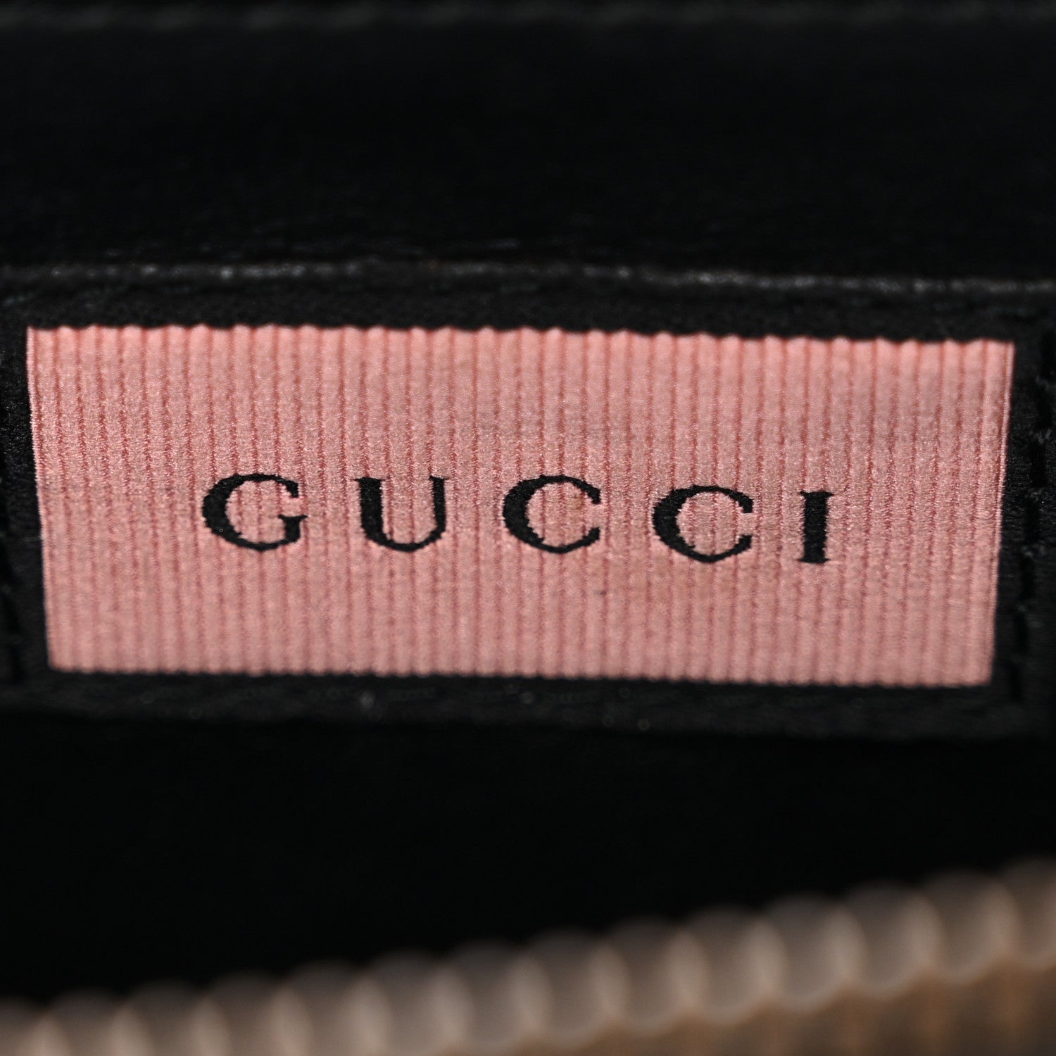 Calfskin Matelasse GucciGhost GG Marmont Zip Around Wallet Black New Acquamarine