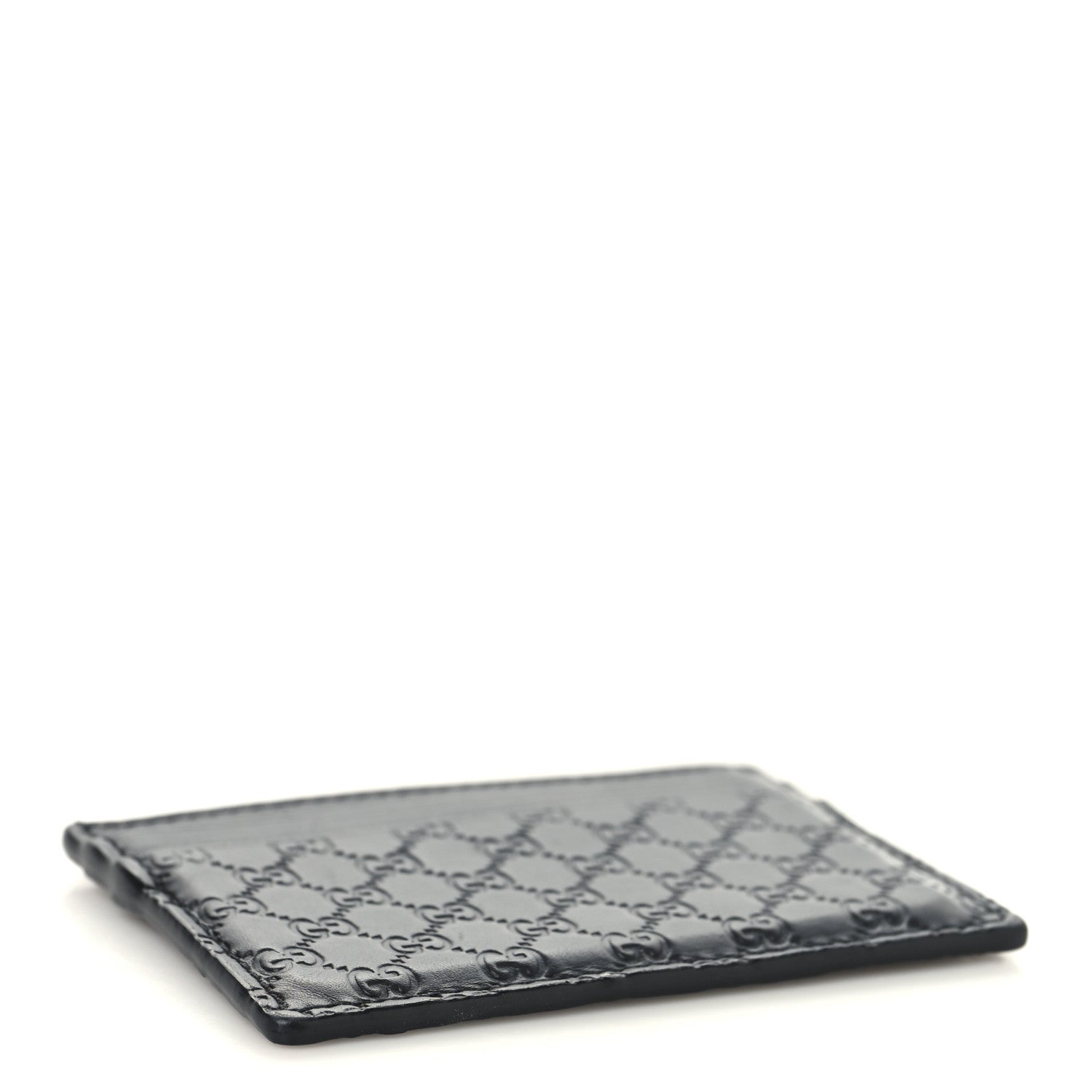 Microguccissima Card Holder Black