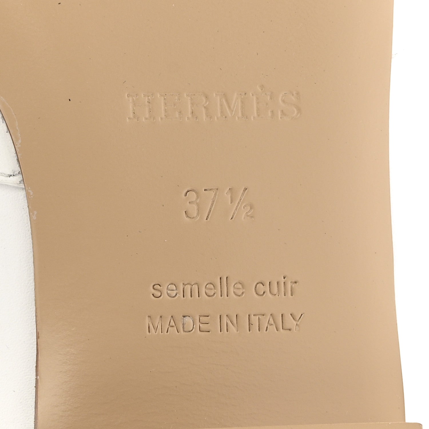 Calfskin Oz Mules 37.5 White