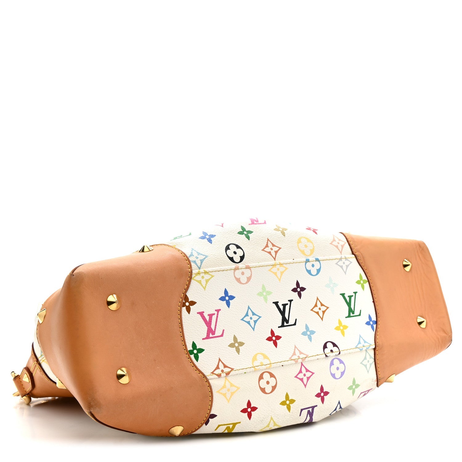 Monogram Multicolor Judy GM White