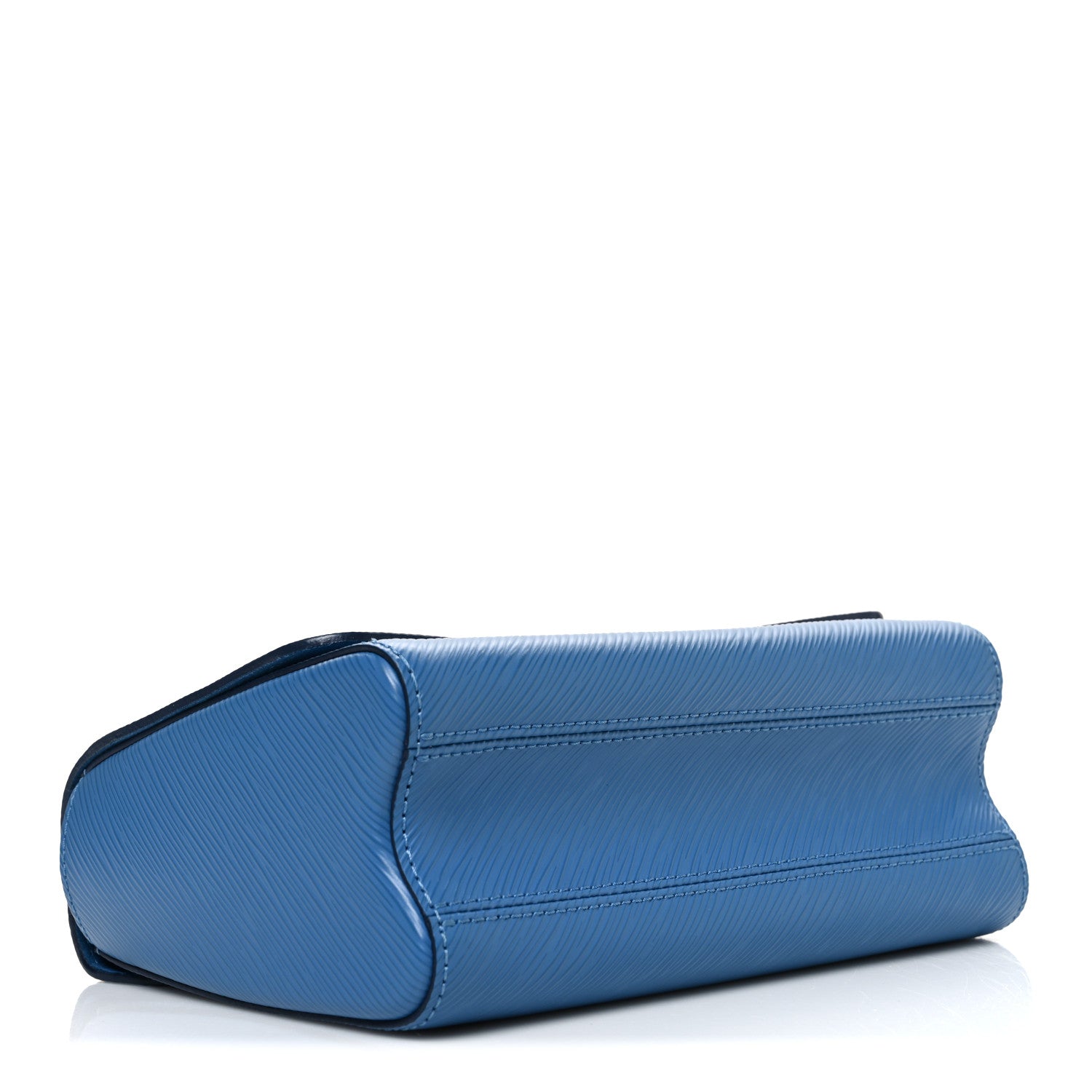 Epi Twist Shoulder Bag MM Blue Jean