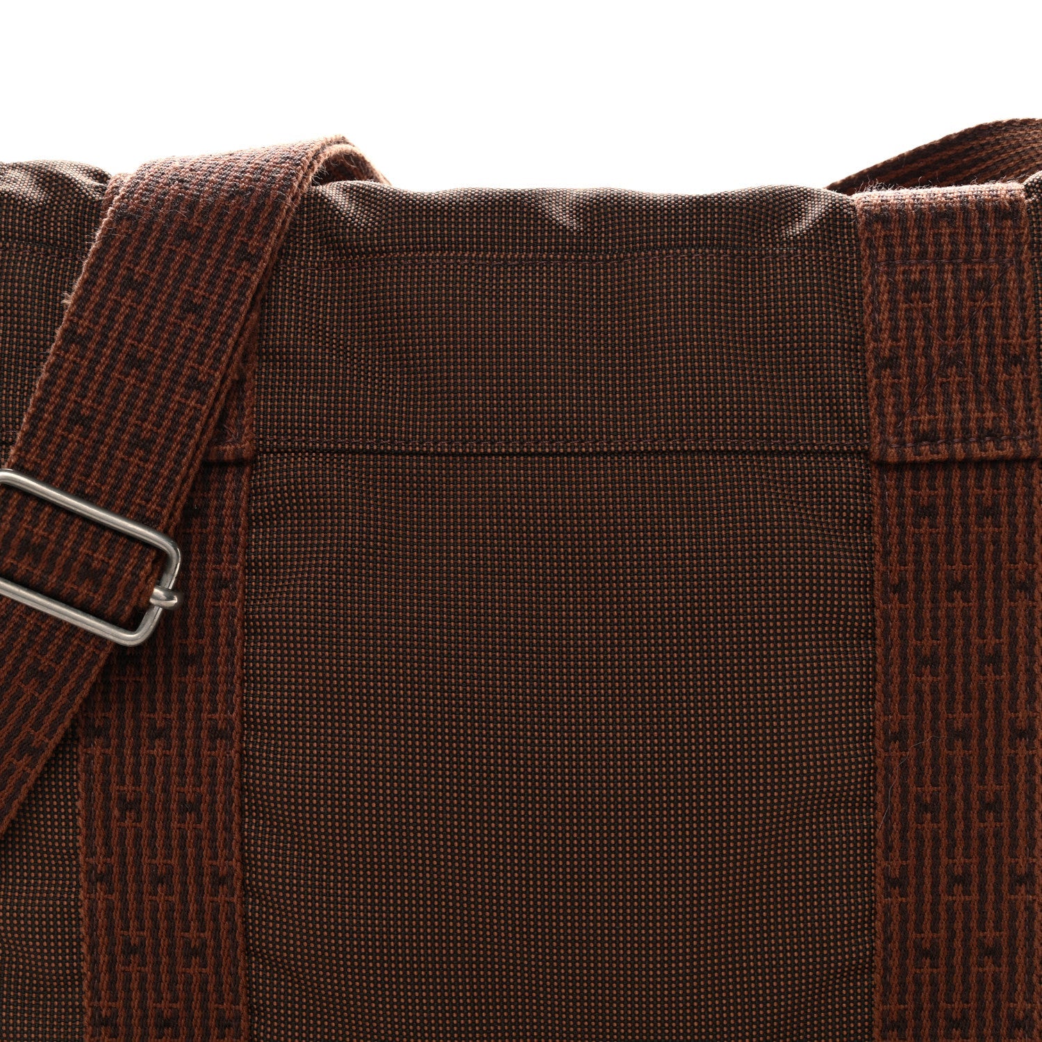 Canvas Herline Messenger Bag Brown