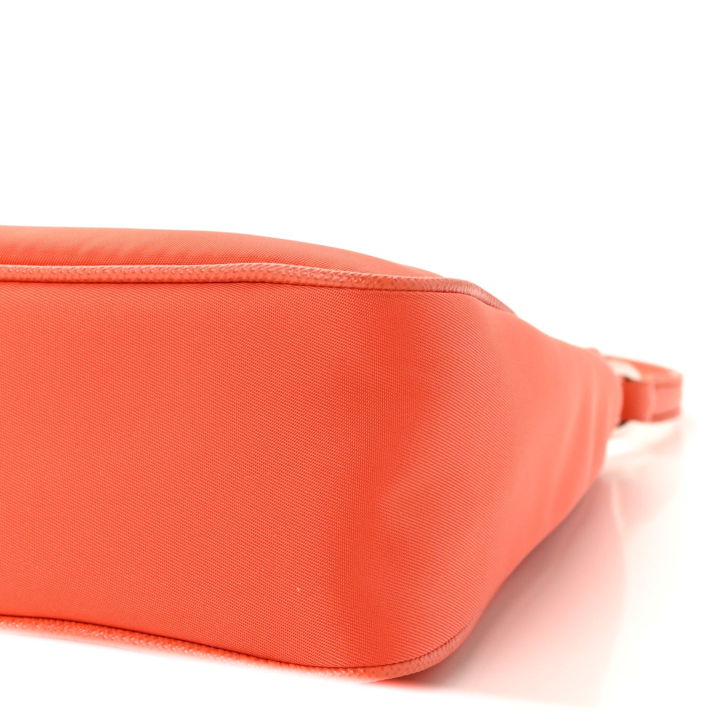 Re-Nylon Saffiano Mini Re-Edition 2005 Bag Arancio
