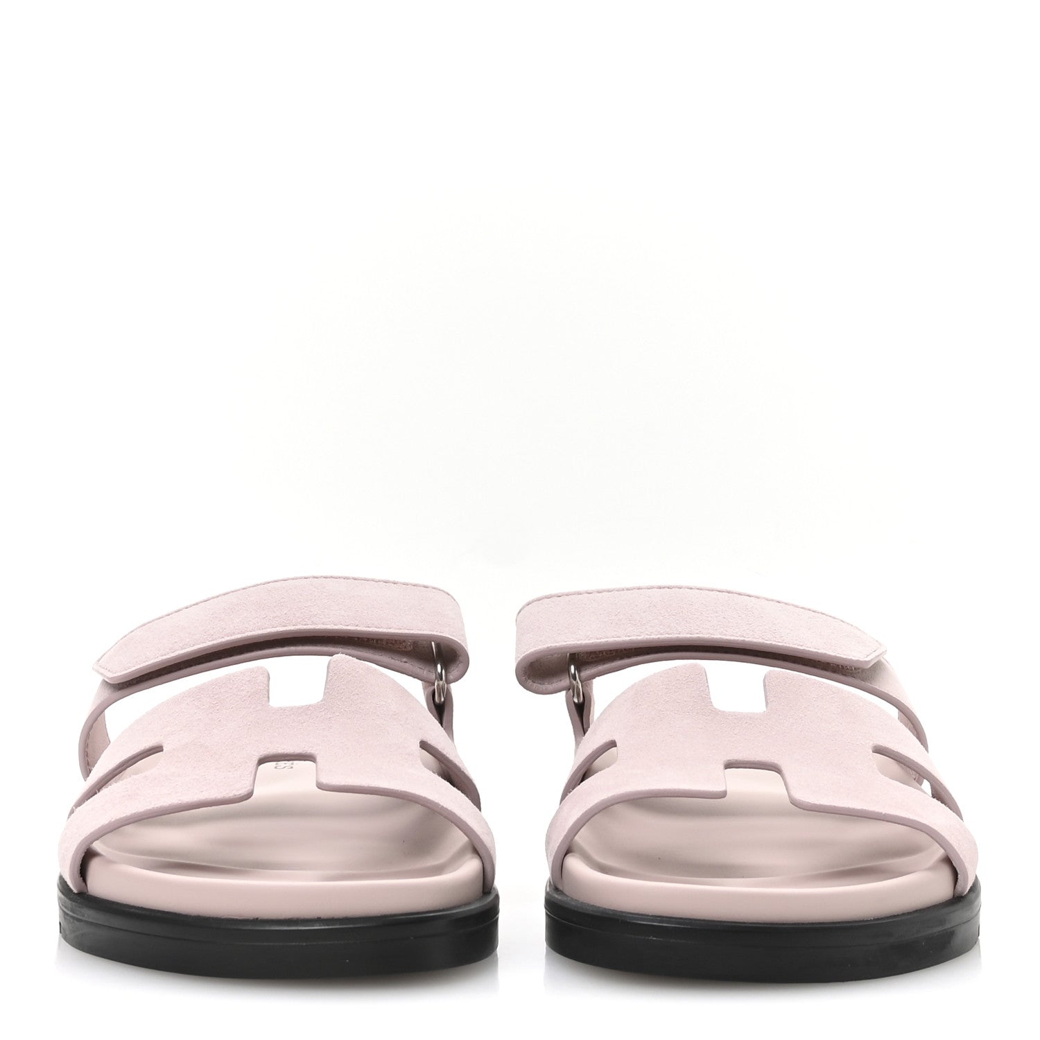 Suede Goatskin Womens Chypre Sandals 36 Rose Porcelaine