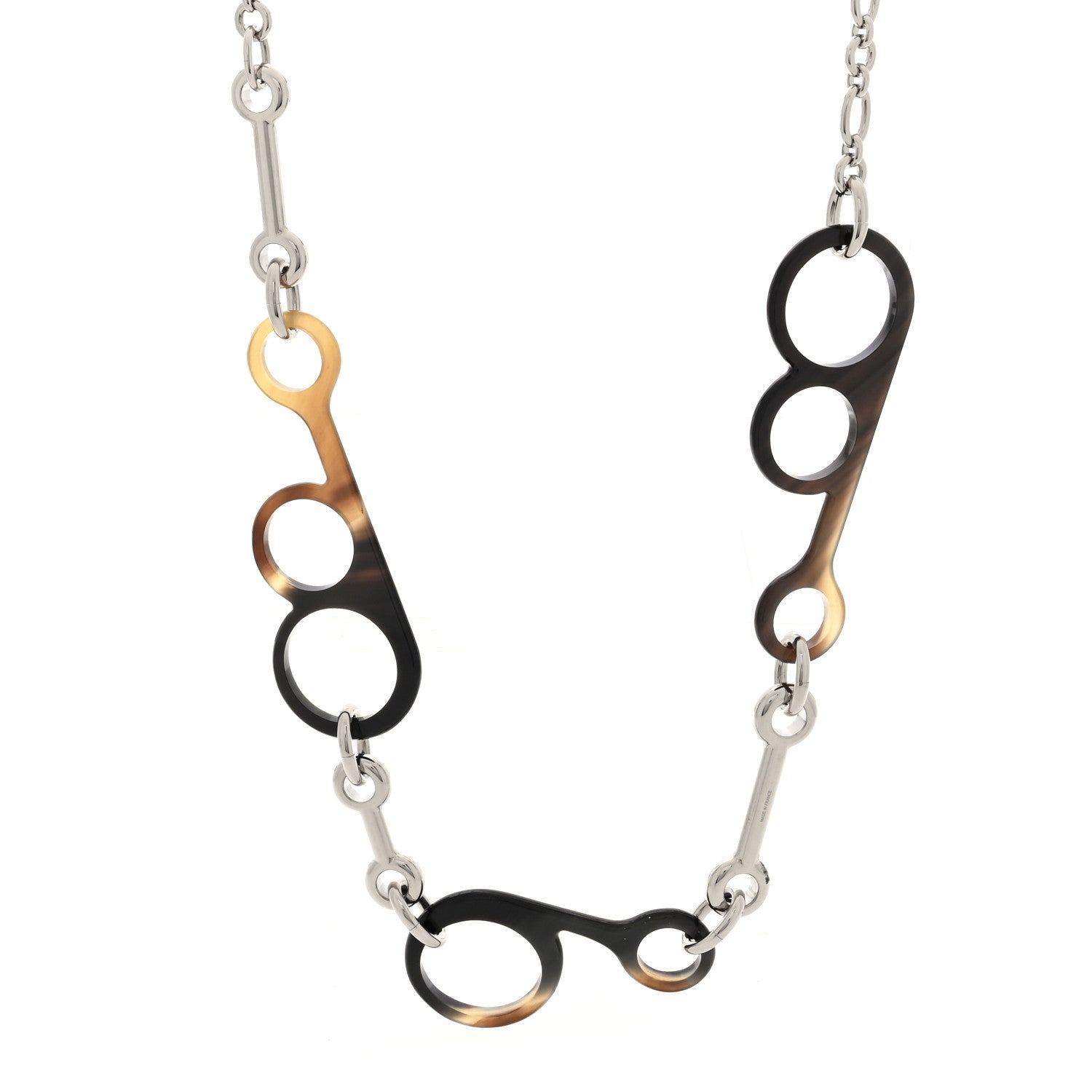 Metal Buffalo Horn Rhapsody Necklace