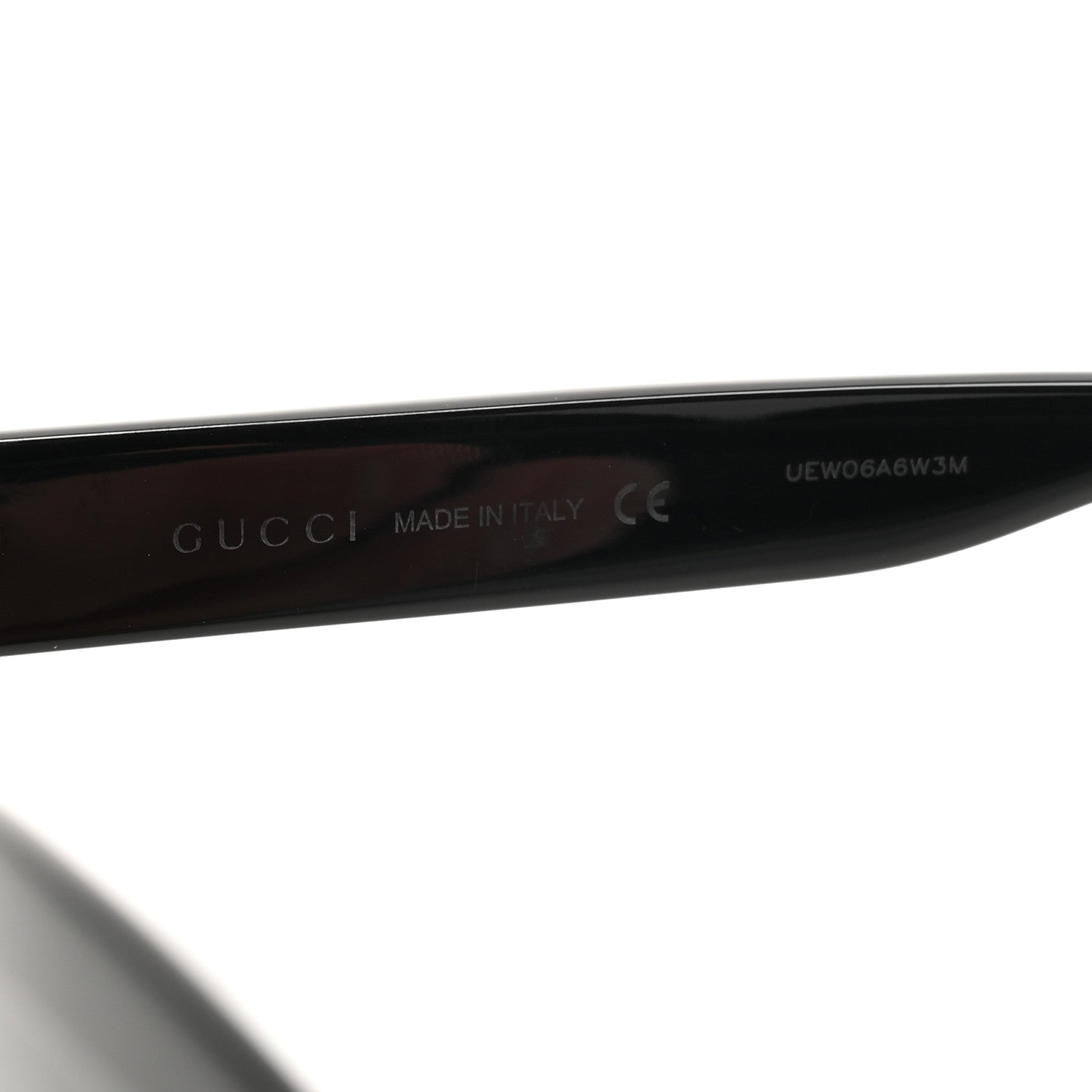 Acetate Square Frame Sunglasses GG0036S Black