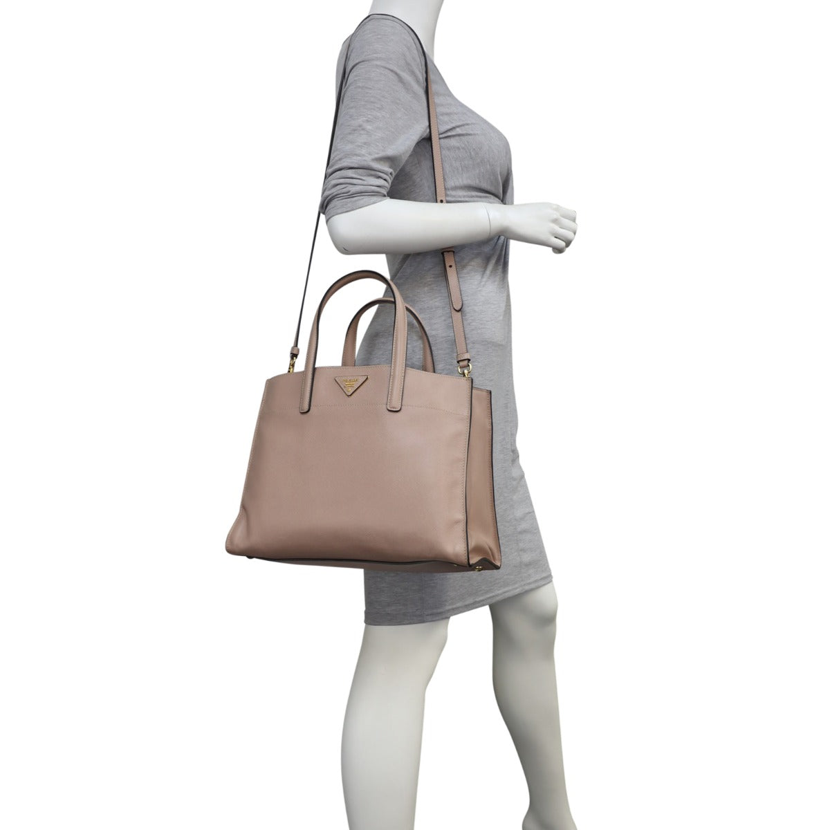 Prada Saffiano Soft Tote