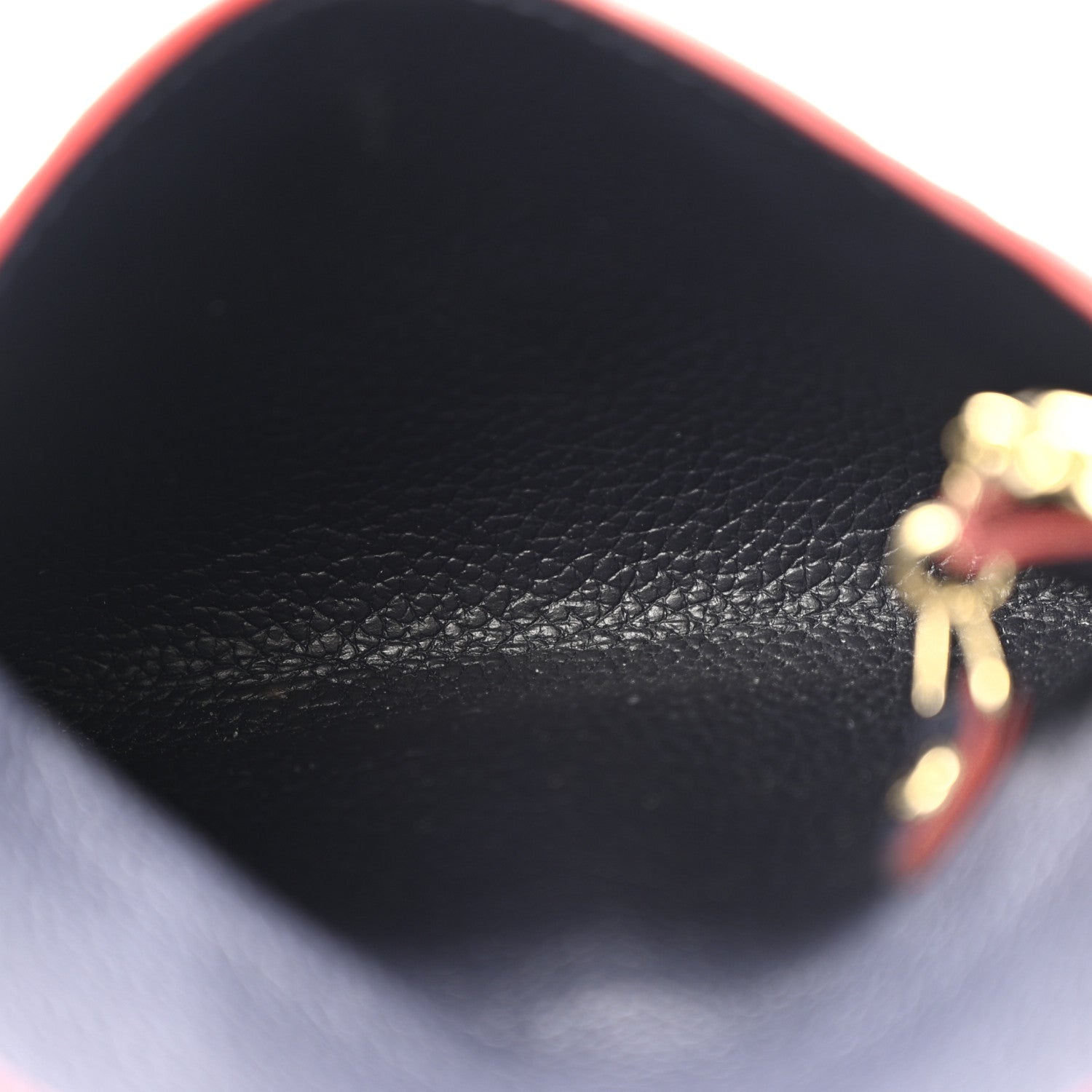 Empreinte Key Pouch Marine Rouge