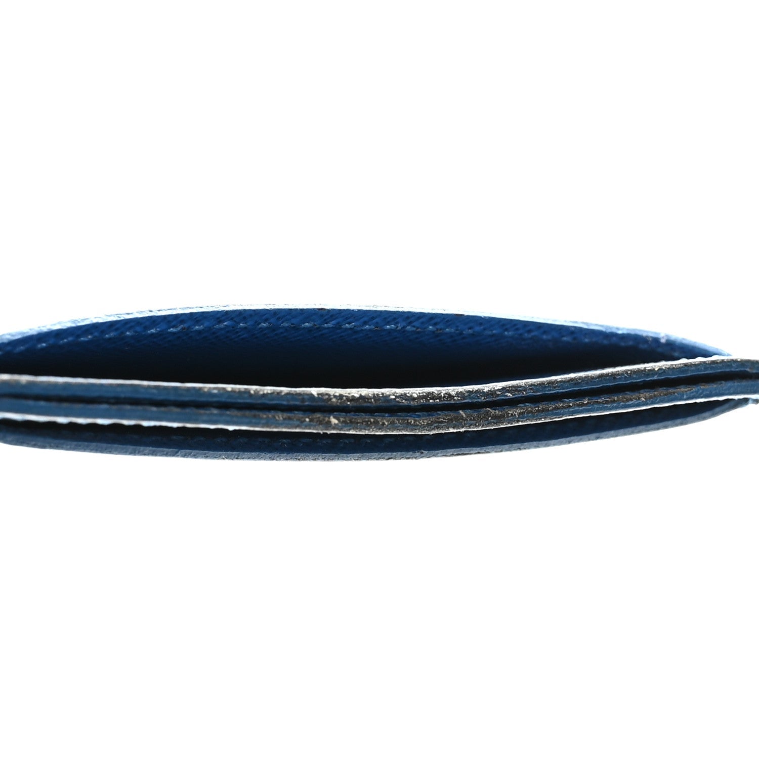 Damier Graphite Card Holder Blue