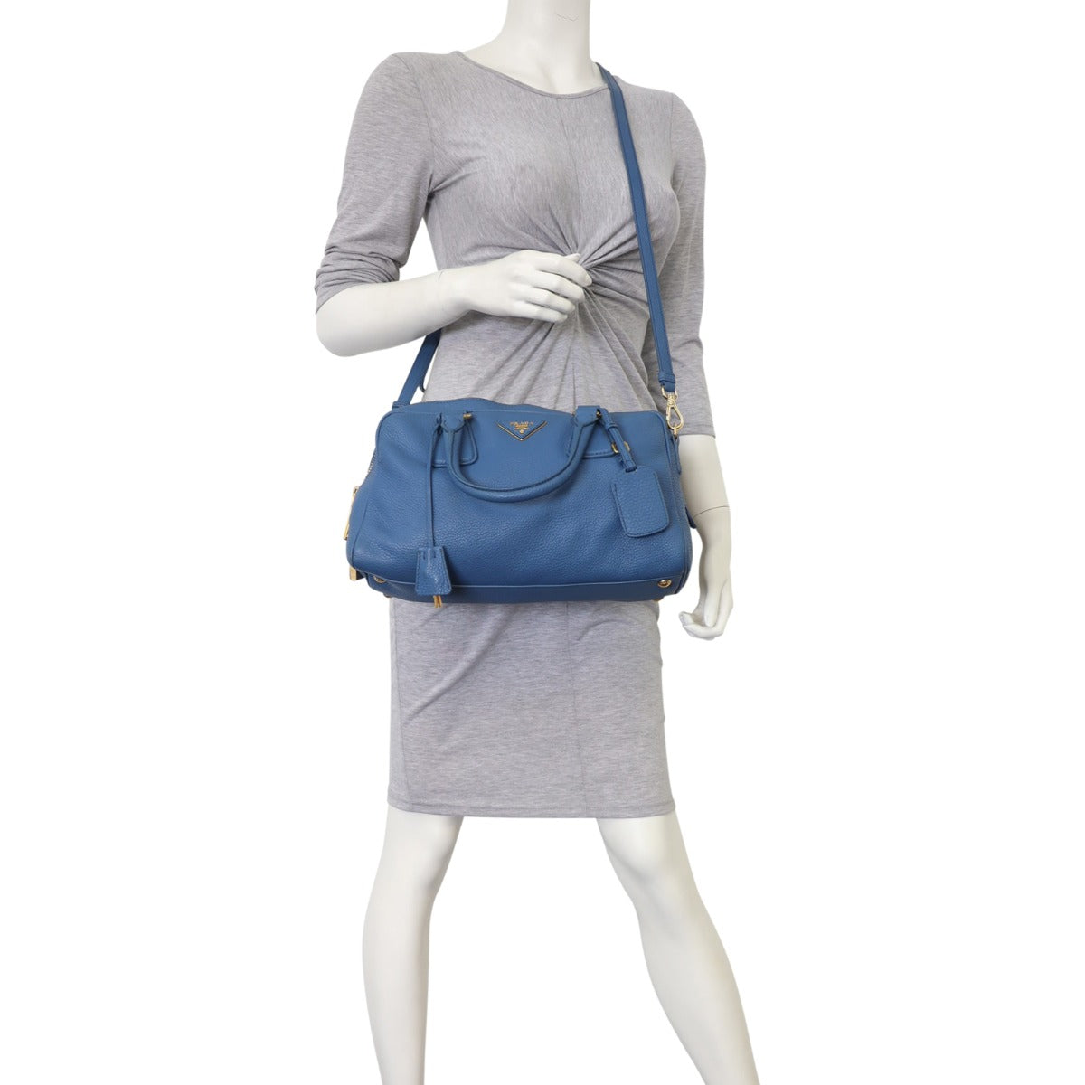 Prada Vitello Daino Bowler