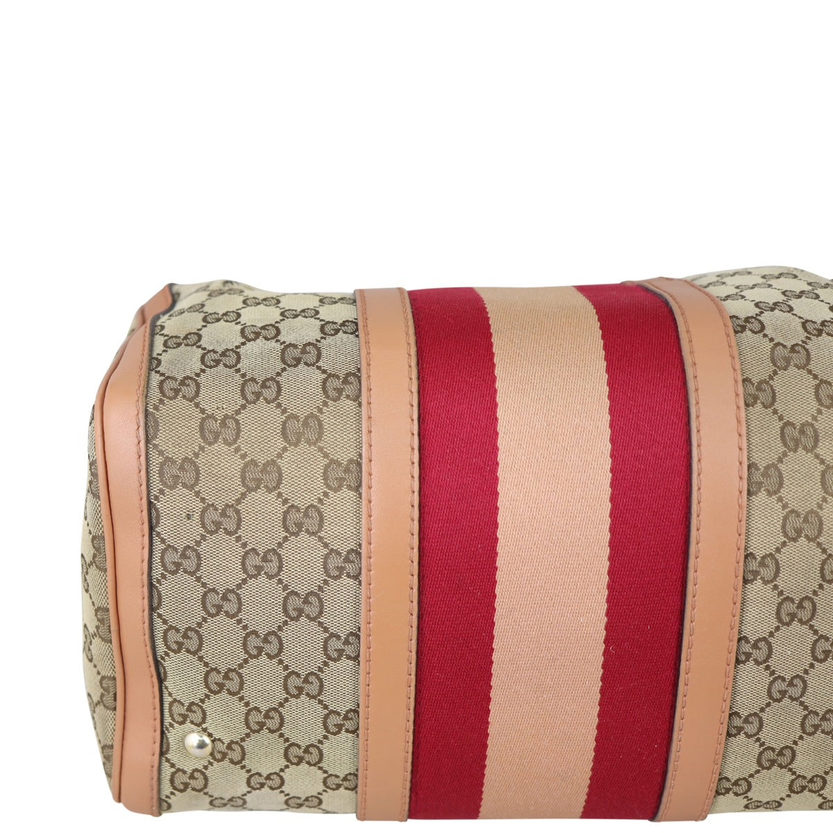 Gucci Vintage Web Original GG Boston Bag Medium