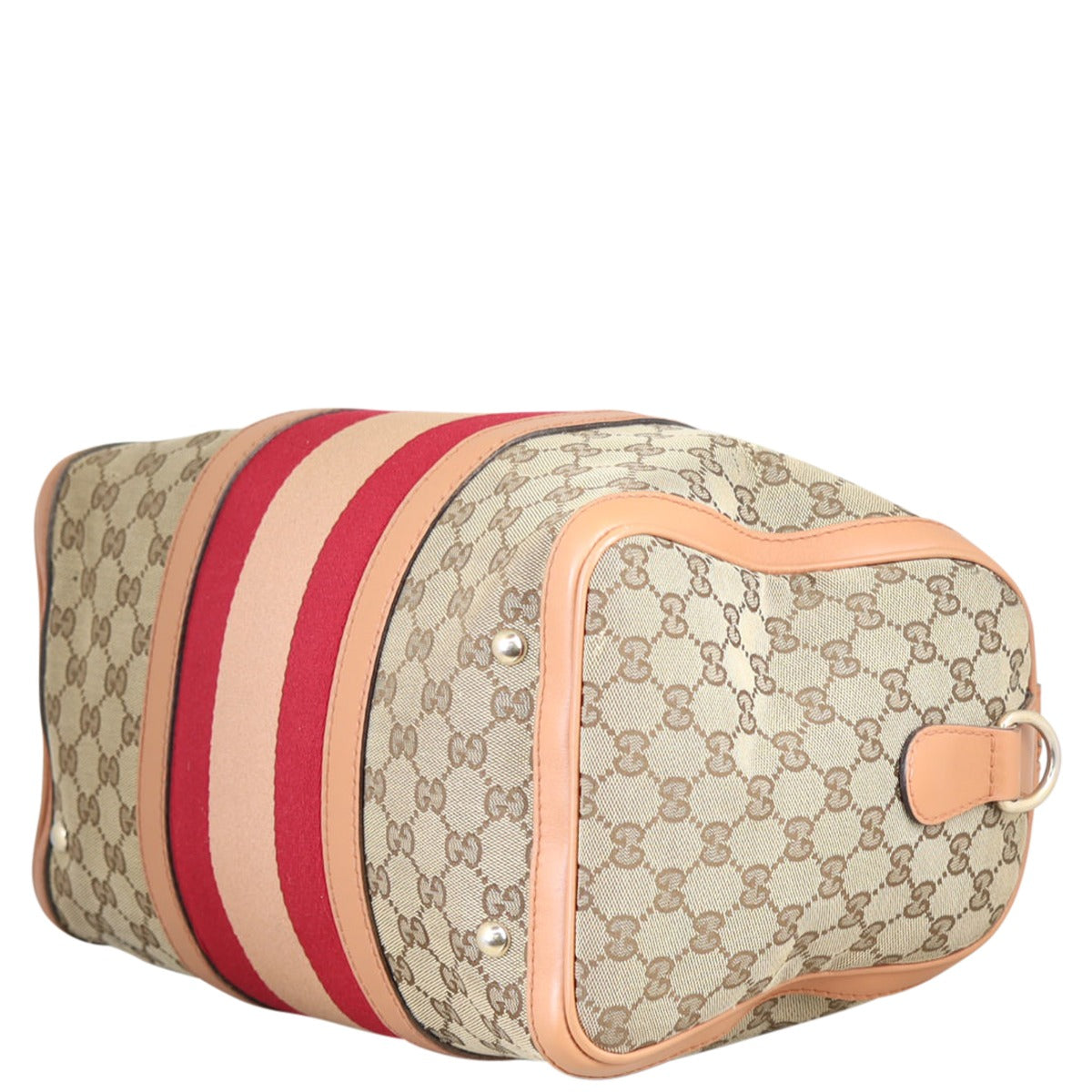 Gucci Vintage Web Original GG Boston Bag Medium