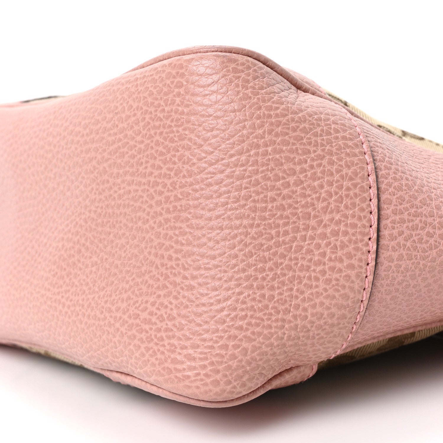 Monogram Small Bree Tote Beige Soft Pink