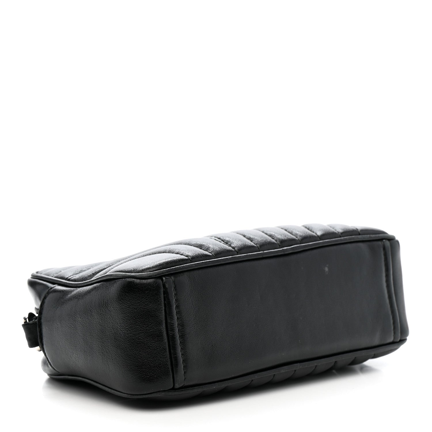 Soft Calfskin Diagramme Camera Bag Black