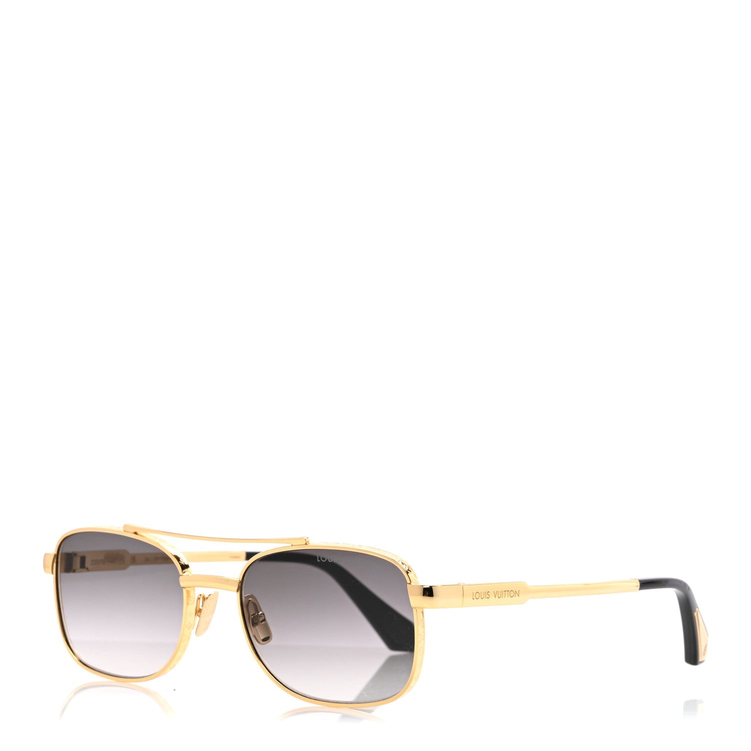 Metal Square Sunglasses Z2207U Gold