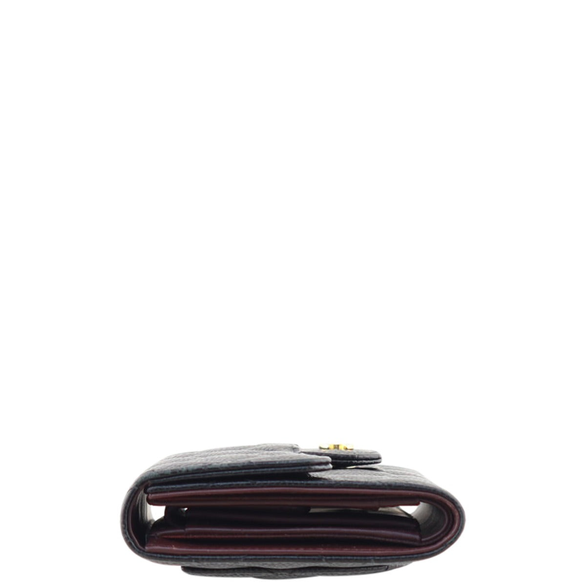 Chanel Classic Flap Wallet | Black Gold Hardware