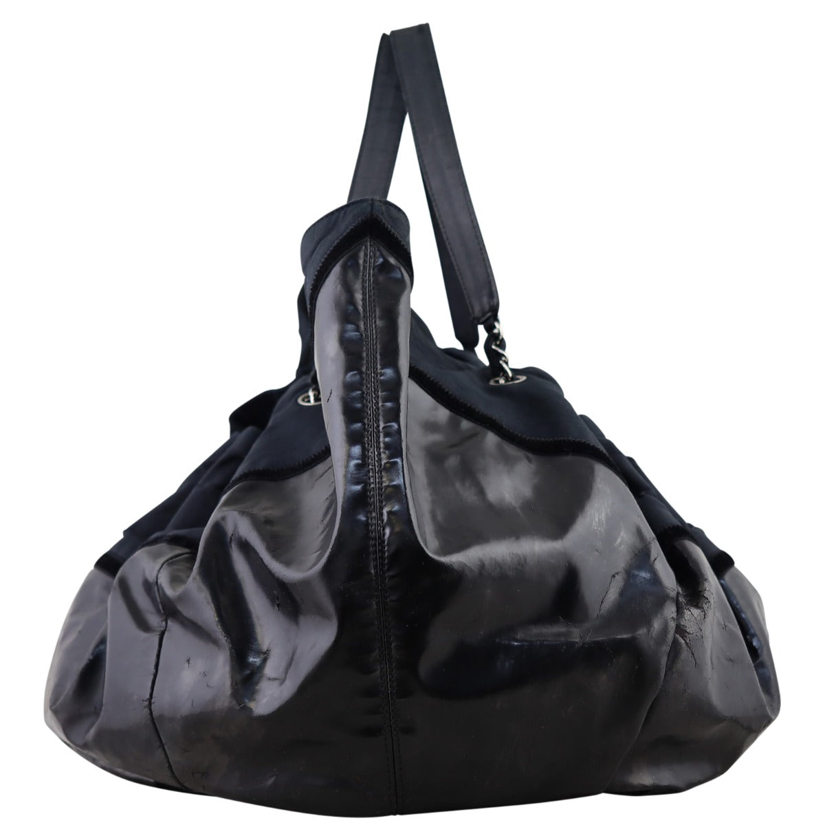 Chanel Vinyl Coco Spirit Cabas Tote