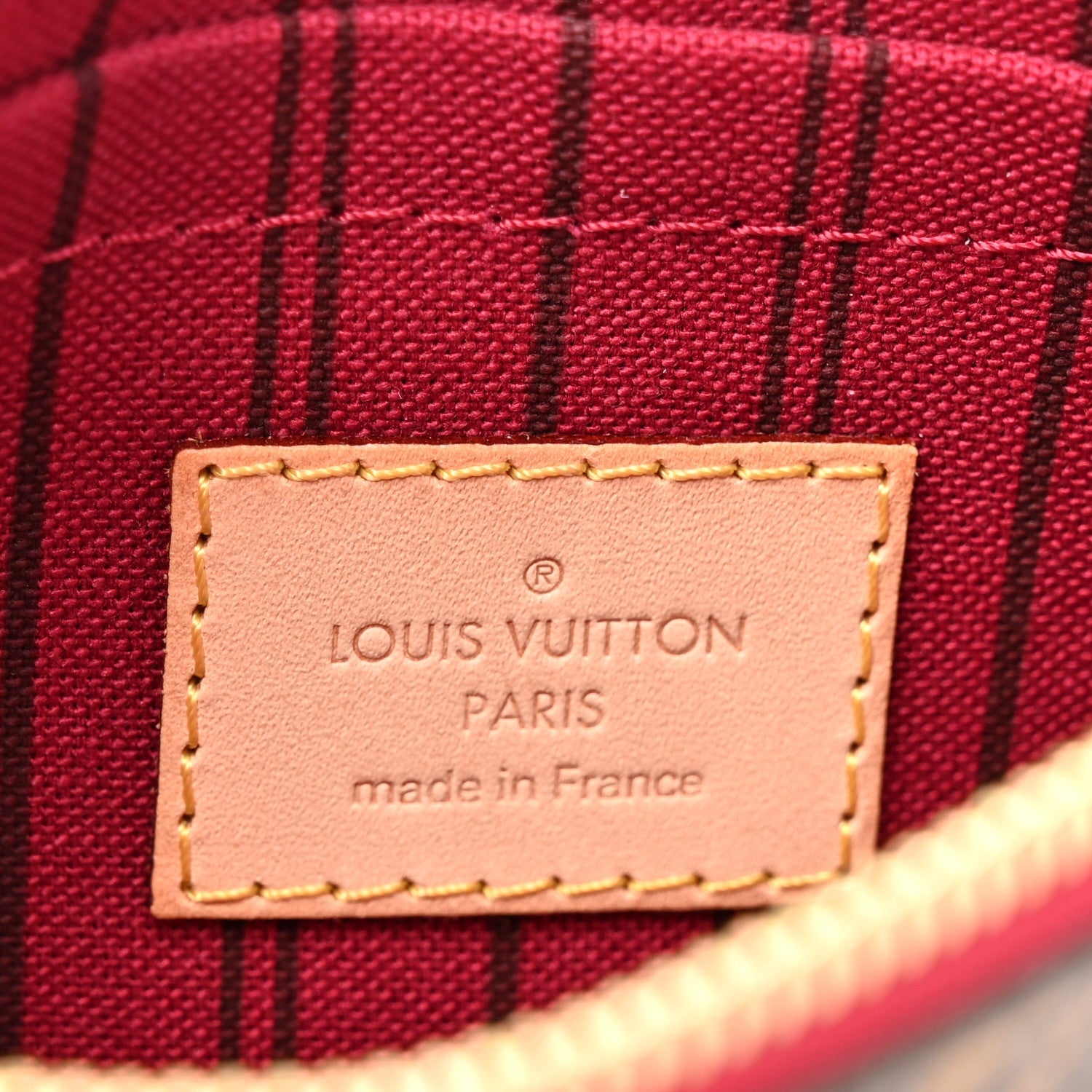 Monogram Neverfull PM Pochette Pivoine