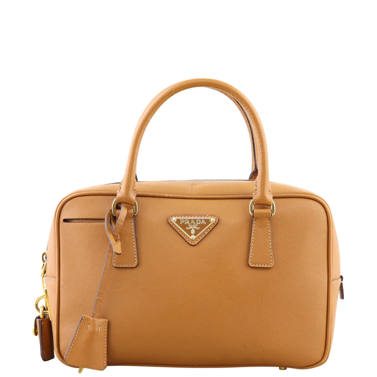 Prada Saffiano Lux Small Bowler
