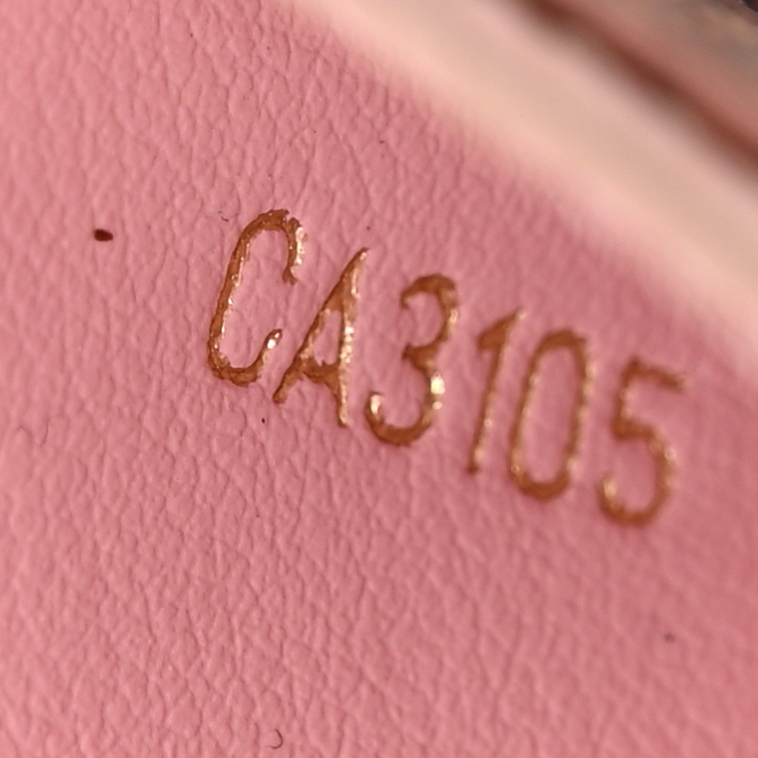 Damier Ebene Caissa Card Holder Rose Ballerine