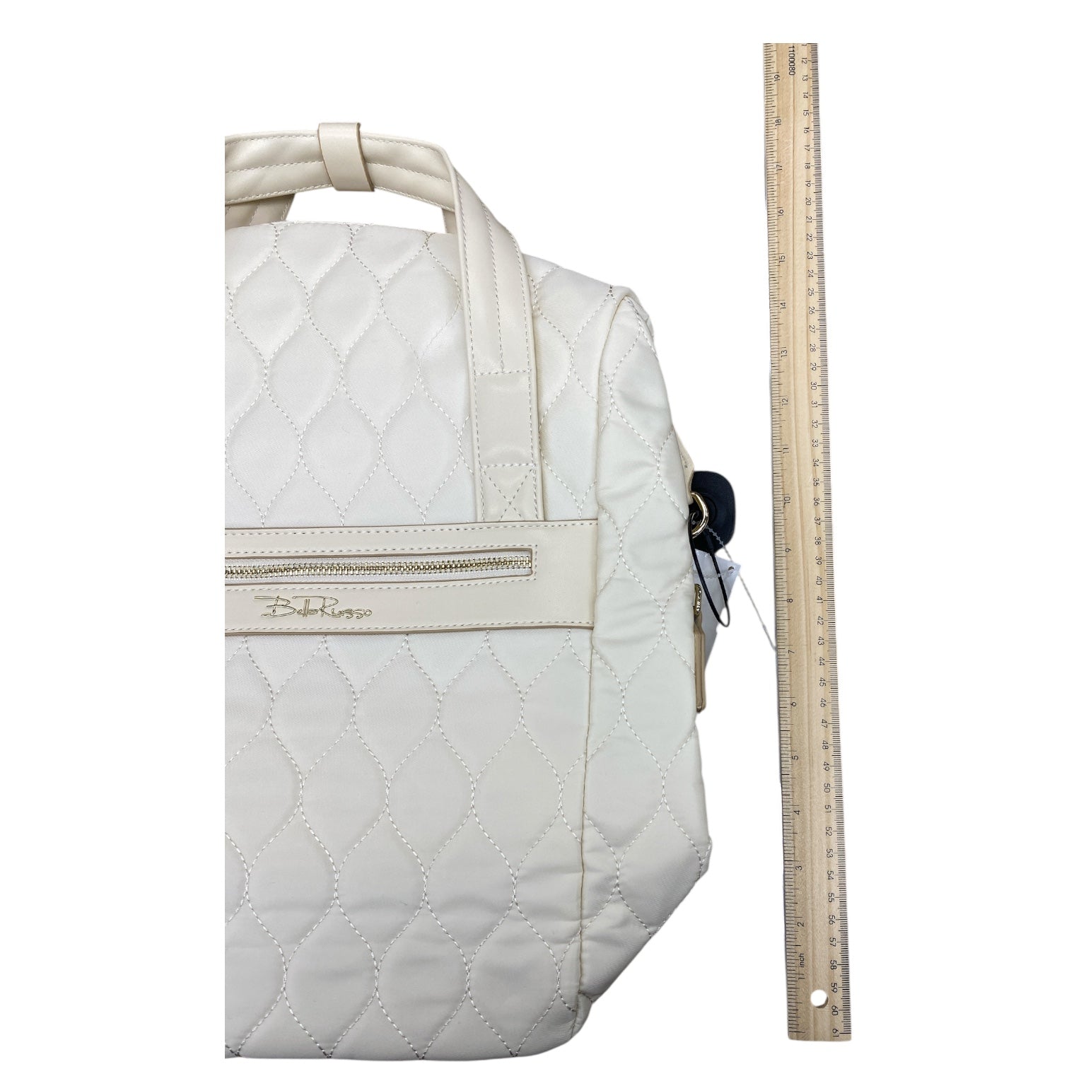 Handbag By Cmc In Cream, Size:Medium