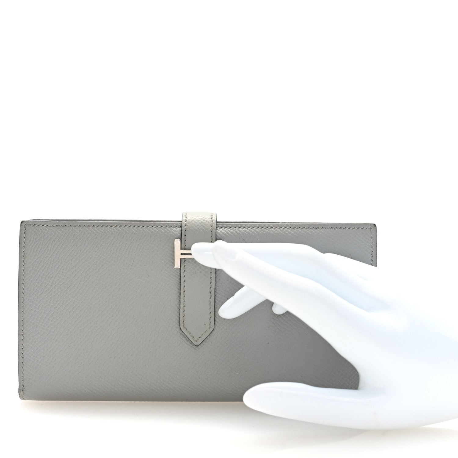 Epsom Bearn Gusset Wallet Gris Mouette