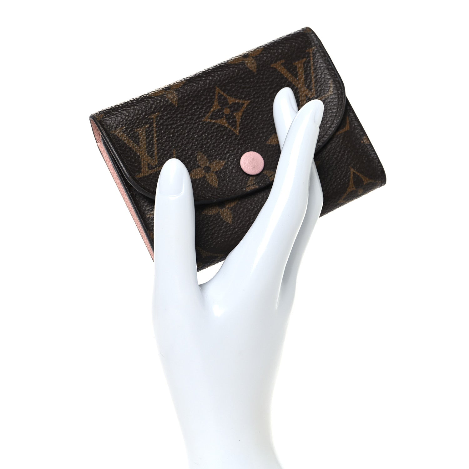 Monogram Rosalie Coin Purse Rose Ballerine