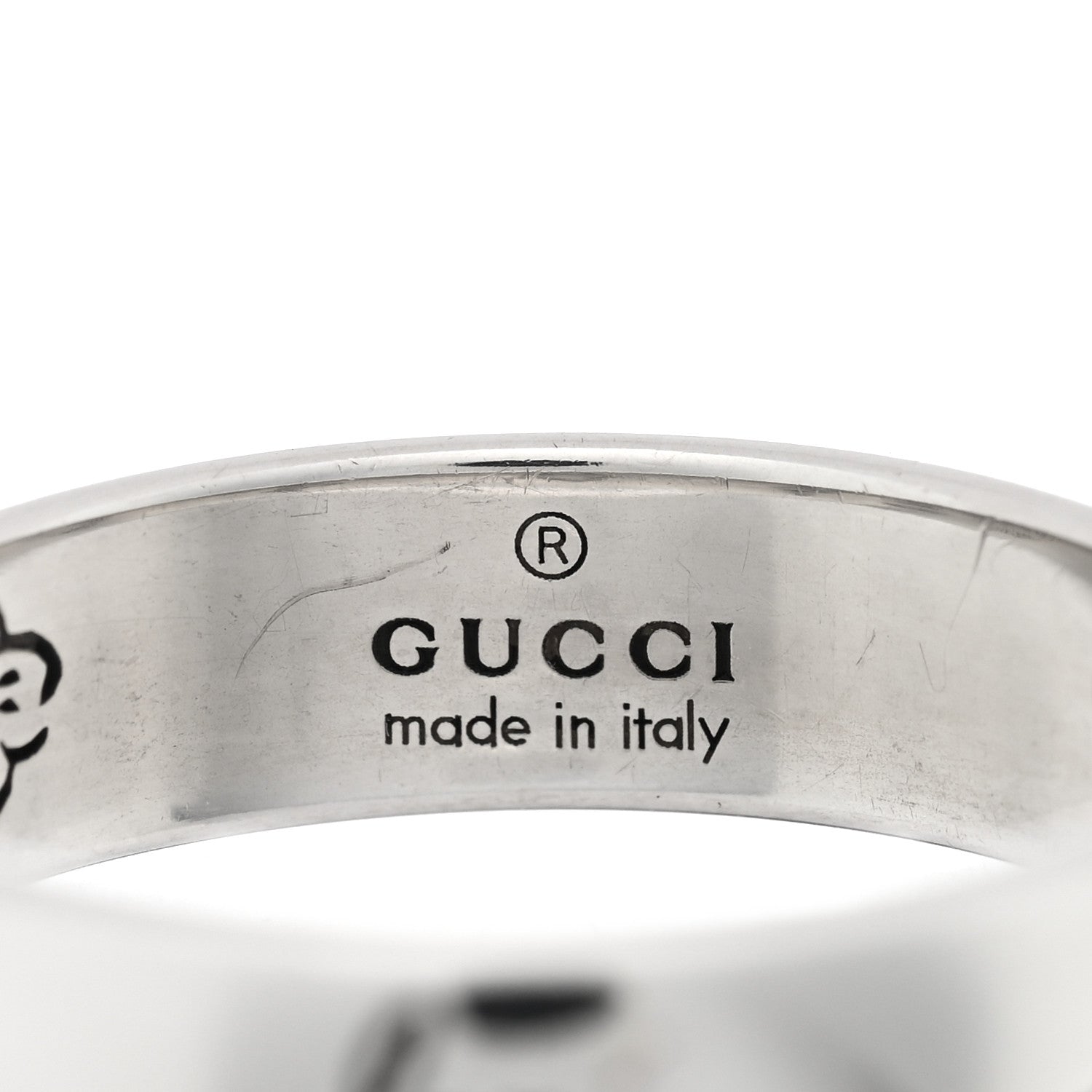 Sterling Silver Blind for Love Band Ring 55 7.25