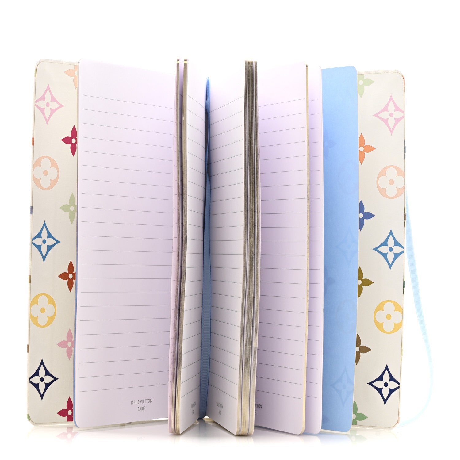LV x TM Monogram Multicolor Jane Notebook MM White