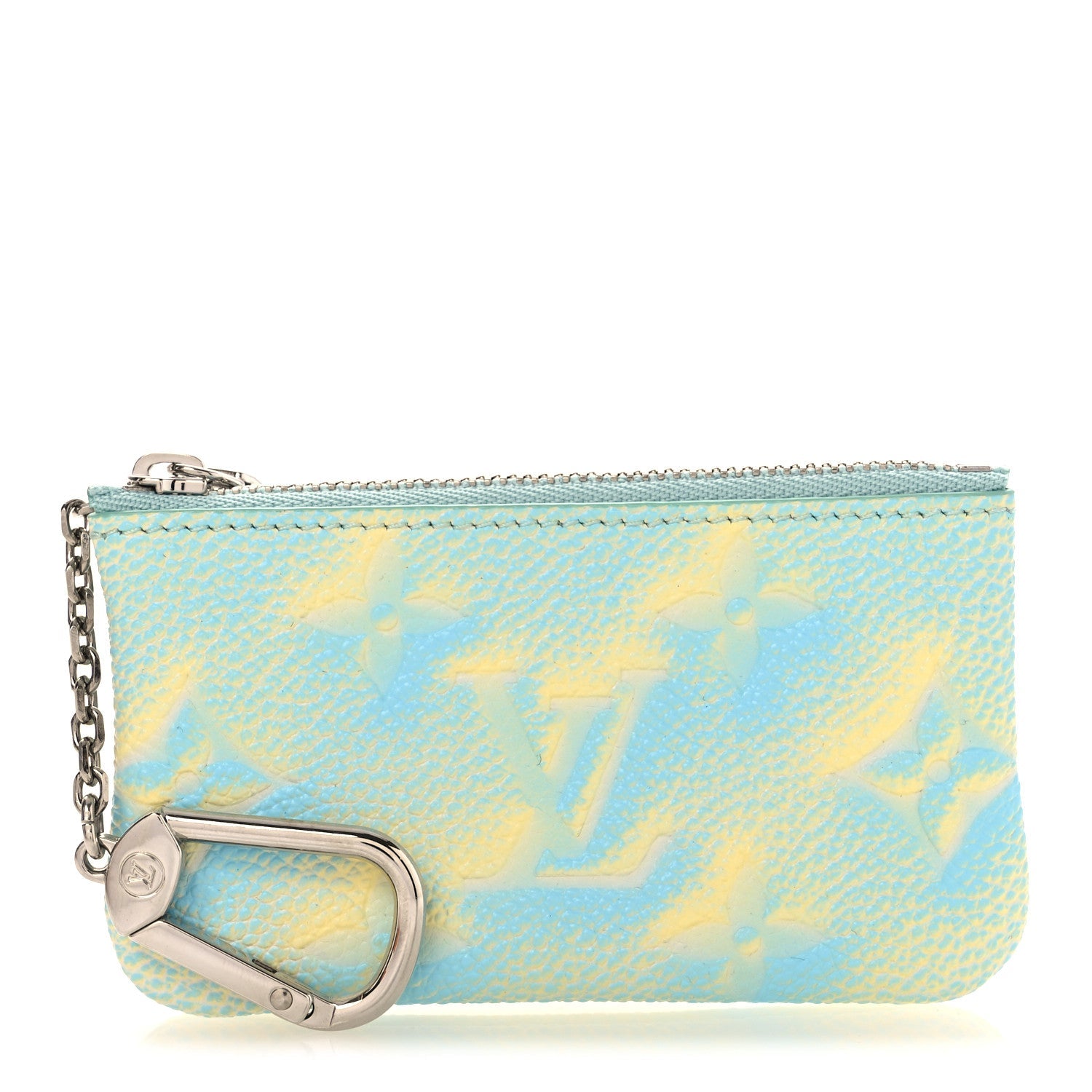 Empreinte Monogram Summer Stardust Key Pouch Water Green
