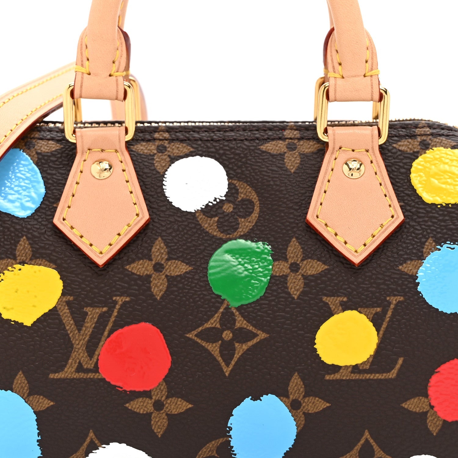 LV X YK Monogram Nano Speedy