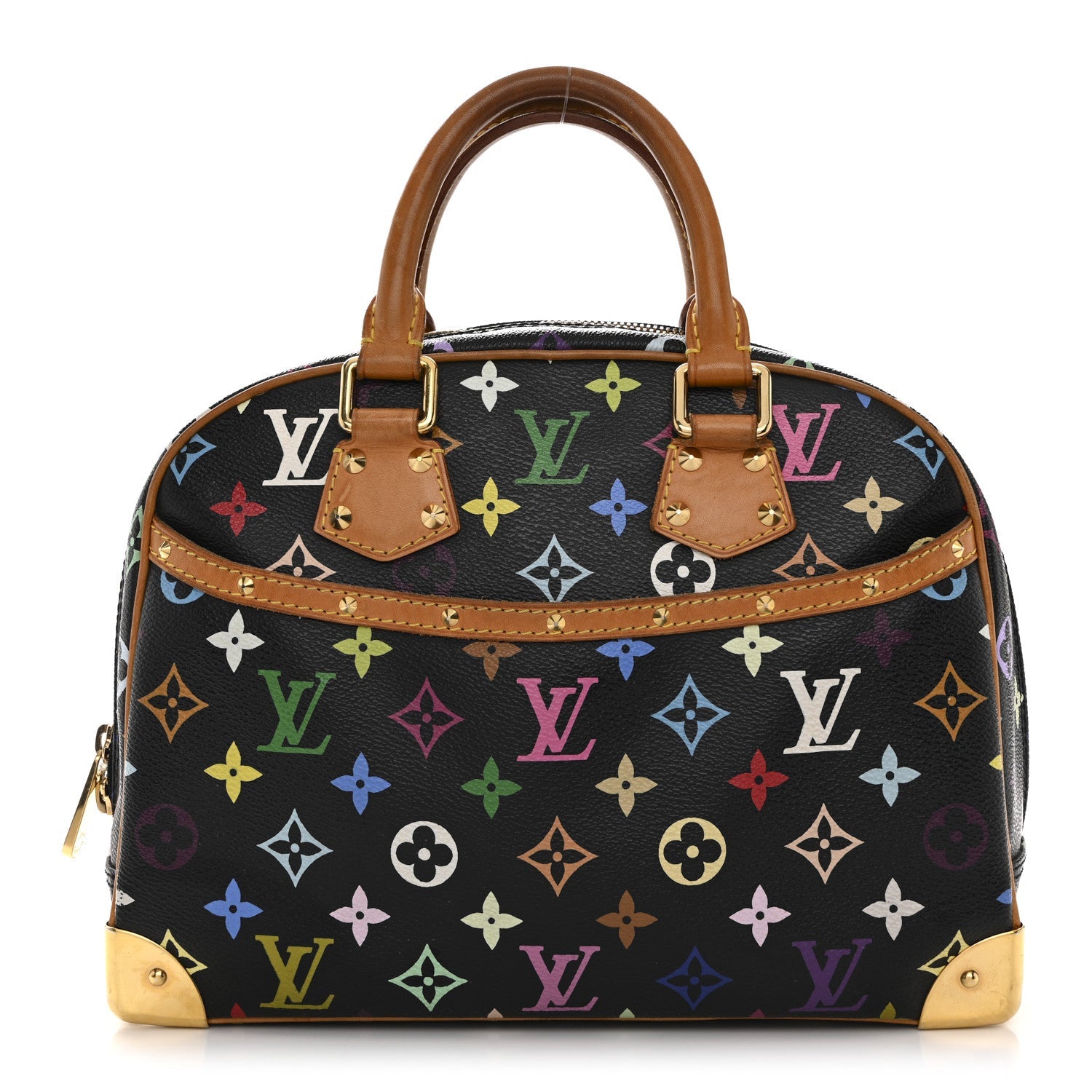 Monogram Multicolor Trouville Black