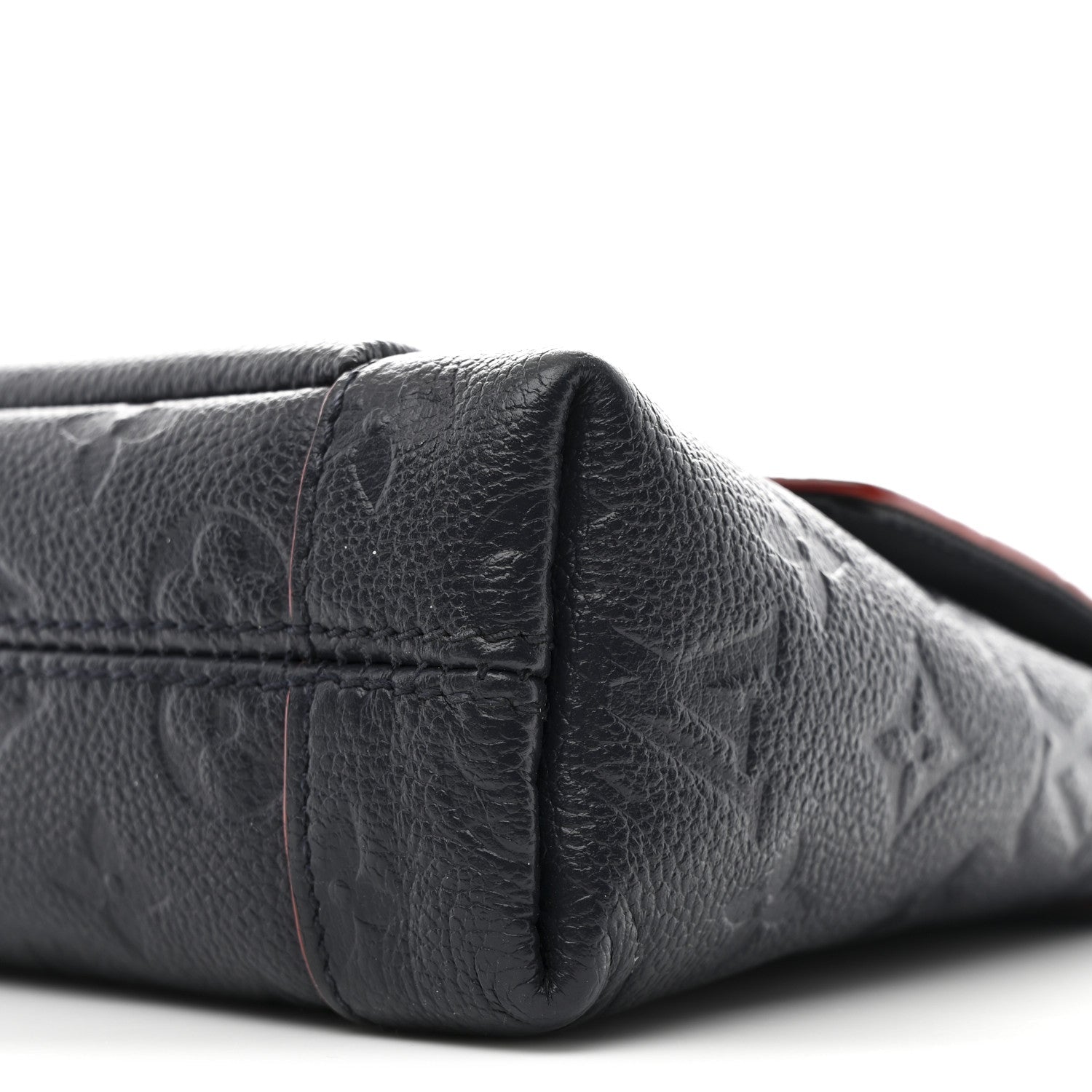 Empreinte Blanche BB Marine Rouge