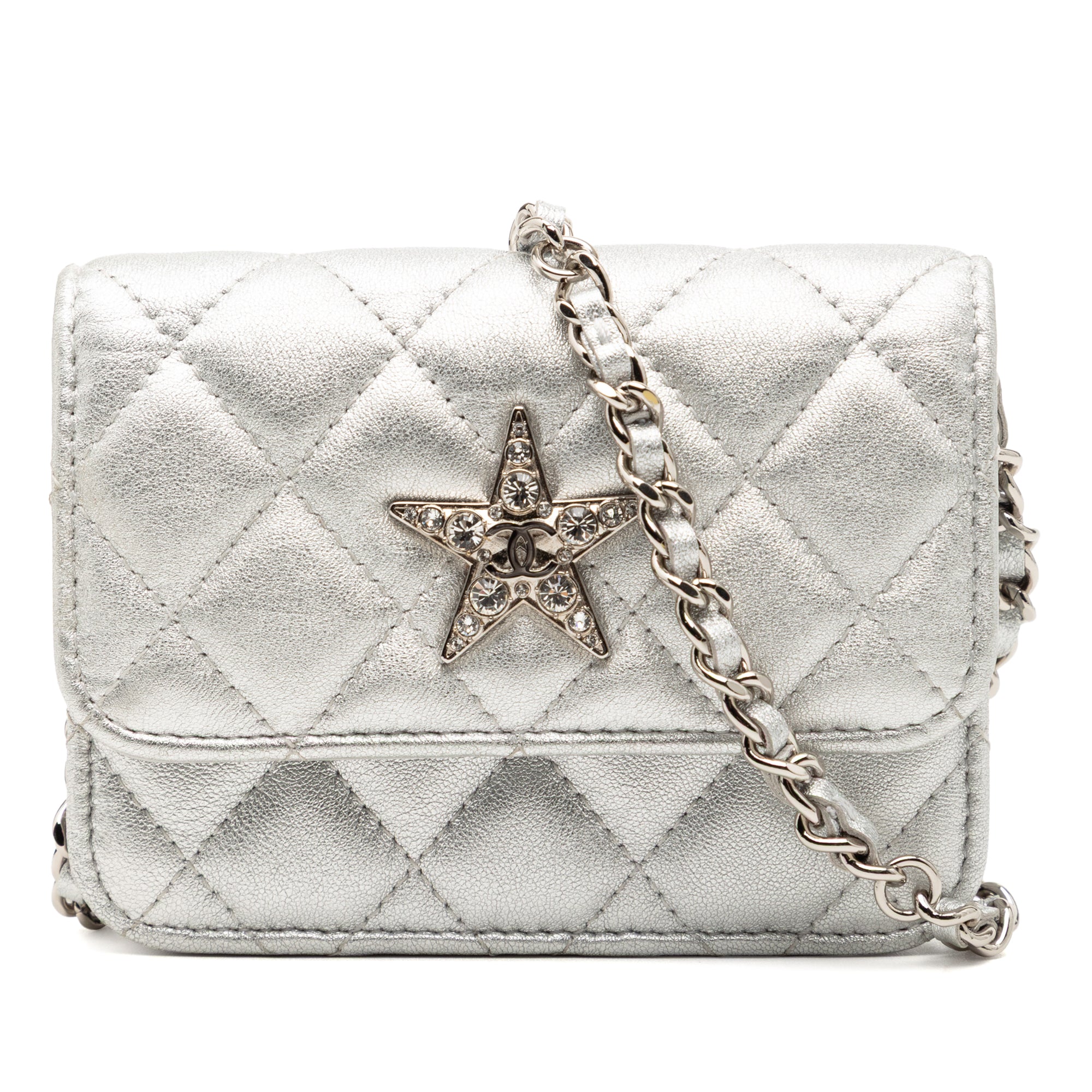 Coco Candy Wallet on Chain Quilted Caviar