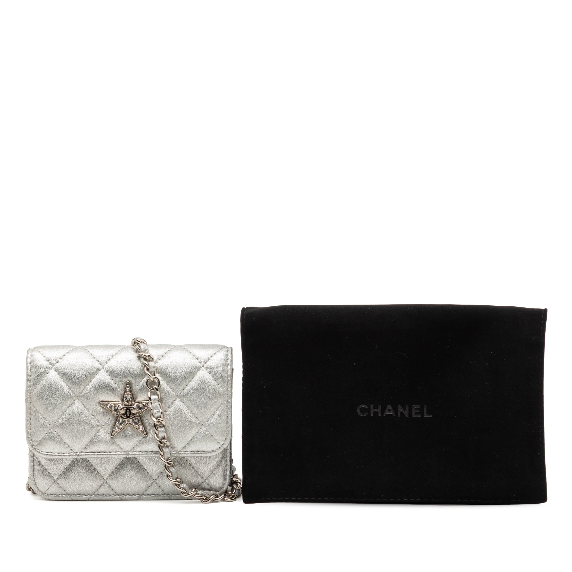 Coco Candy Wallet on Chain Quilted Caviar