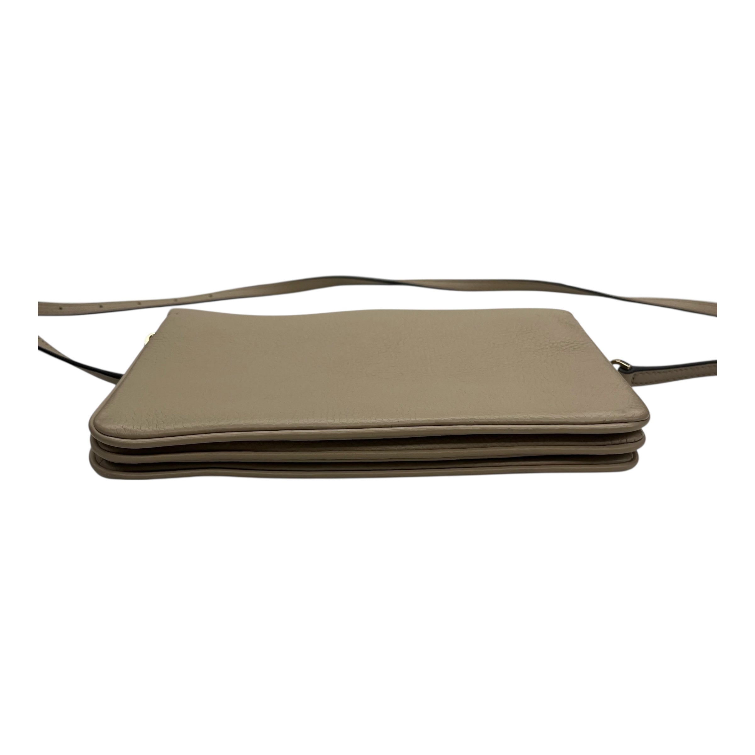 Crossbody Designer By Michael Kors In Tan, Size:Small