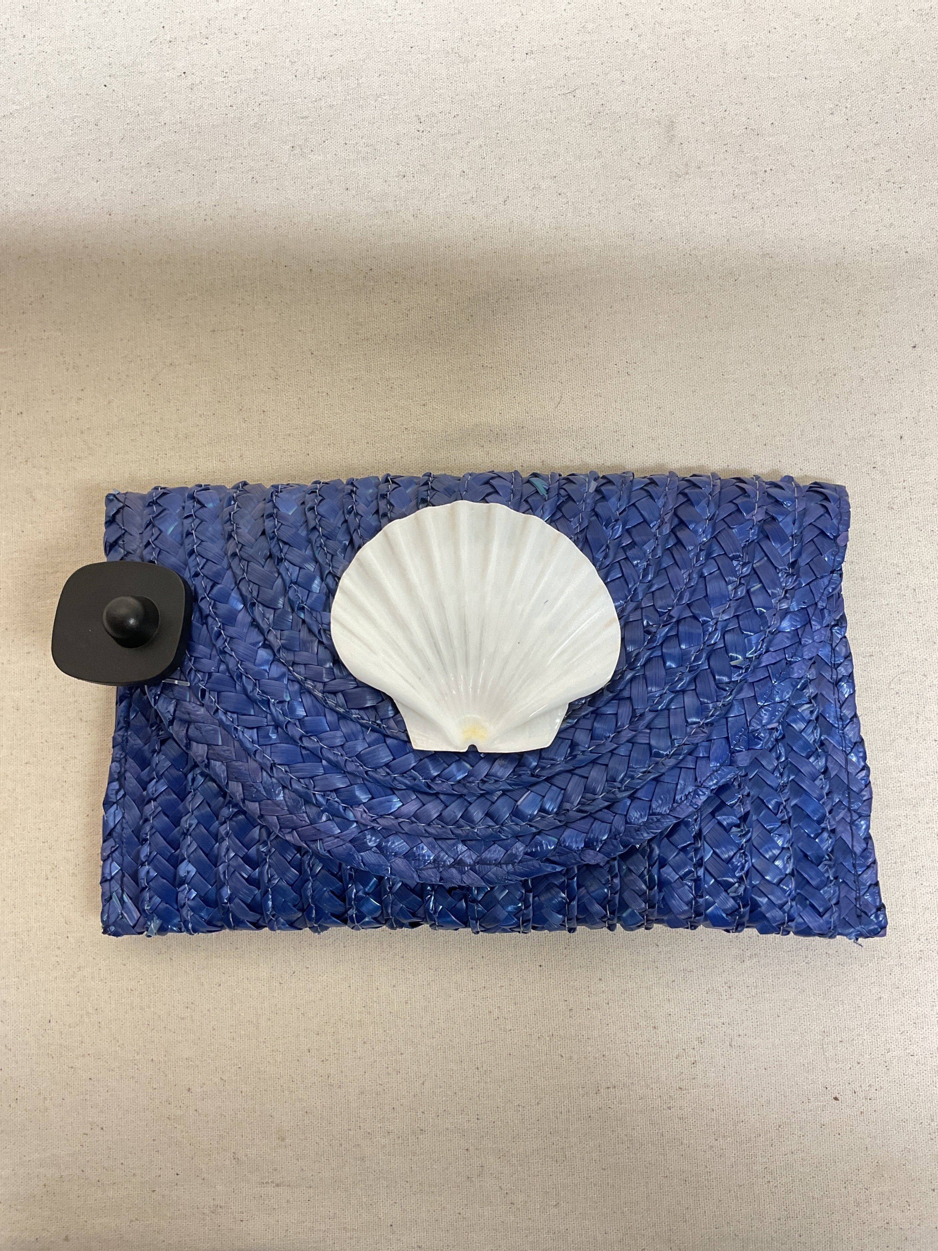 Clutch By Cma In Blue & White, Size:Large
