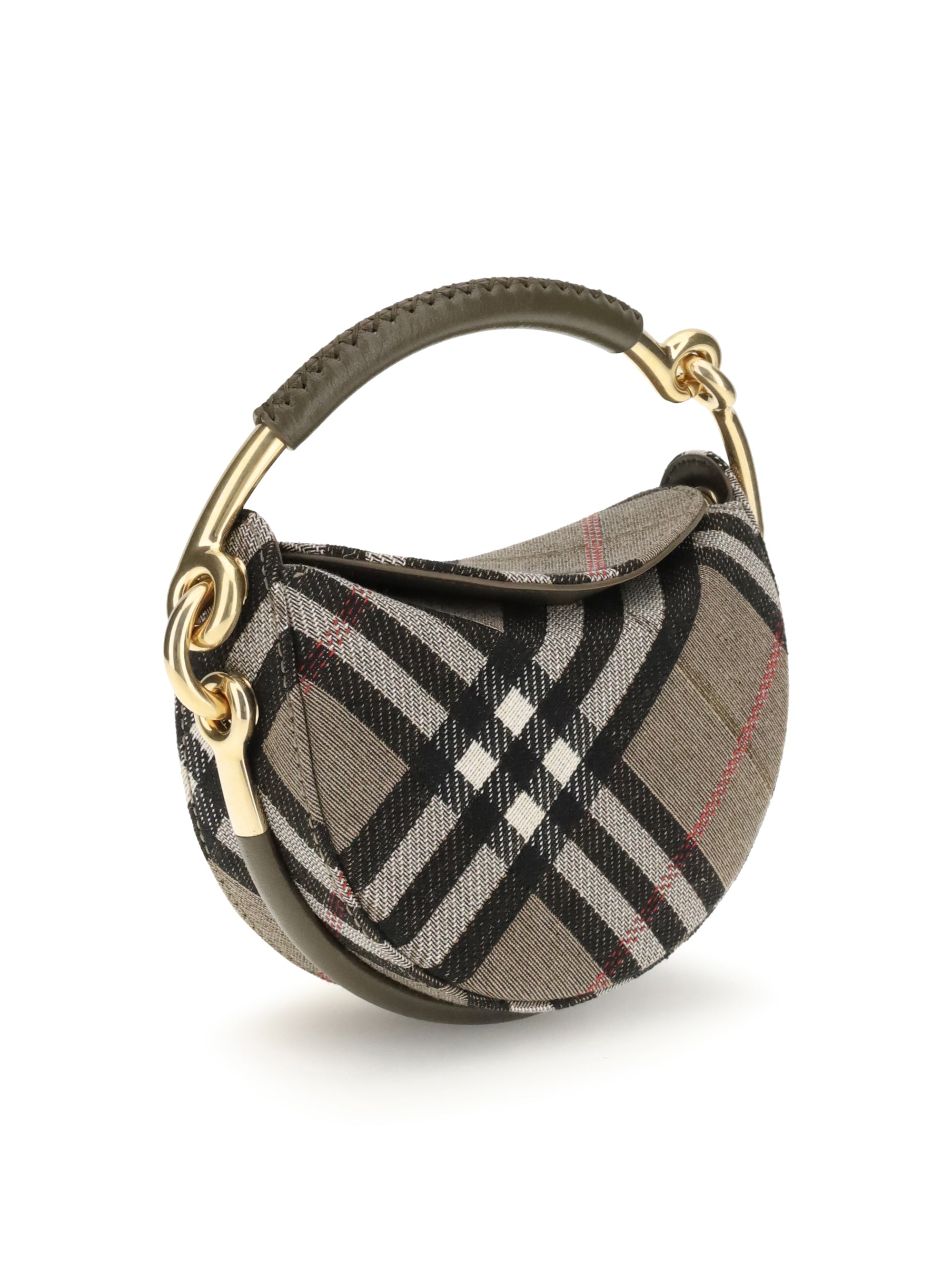 brindle clutch bag