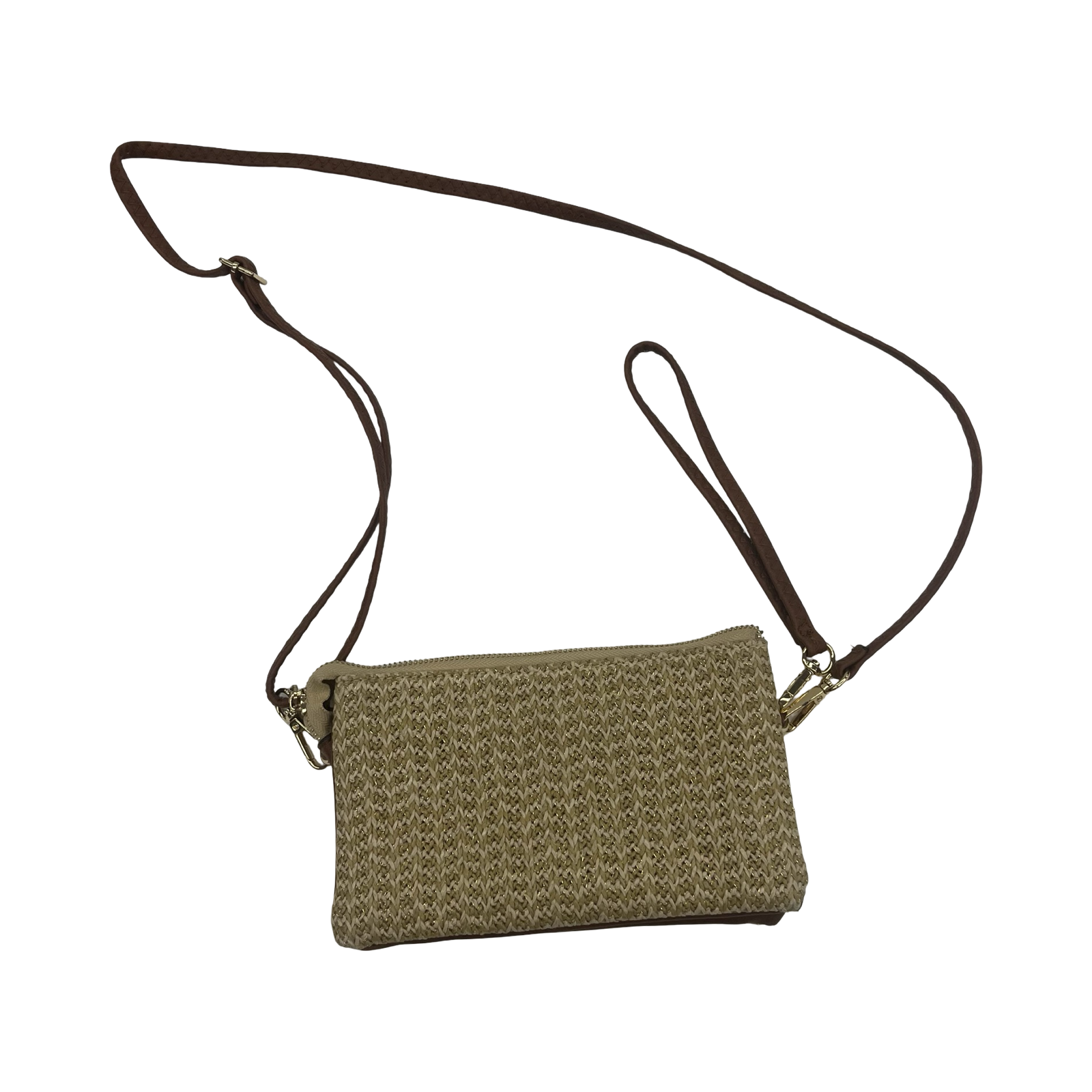 Crossbody By Jen & Co In Brown, Size:Small