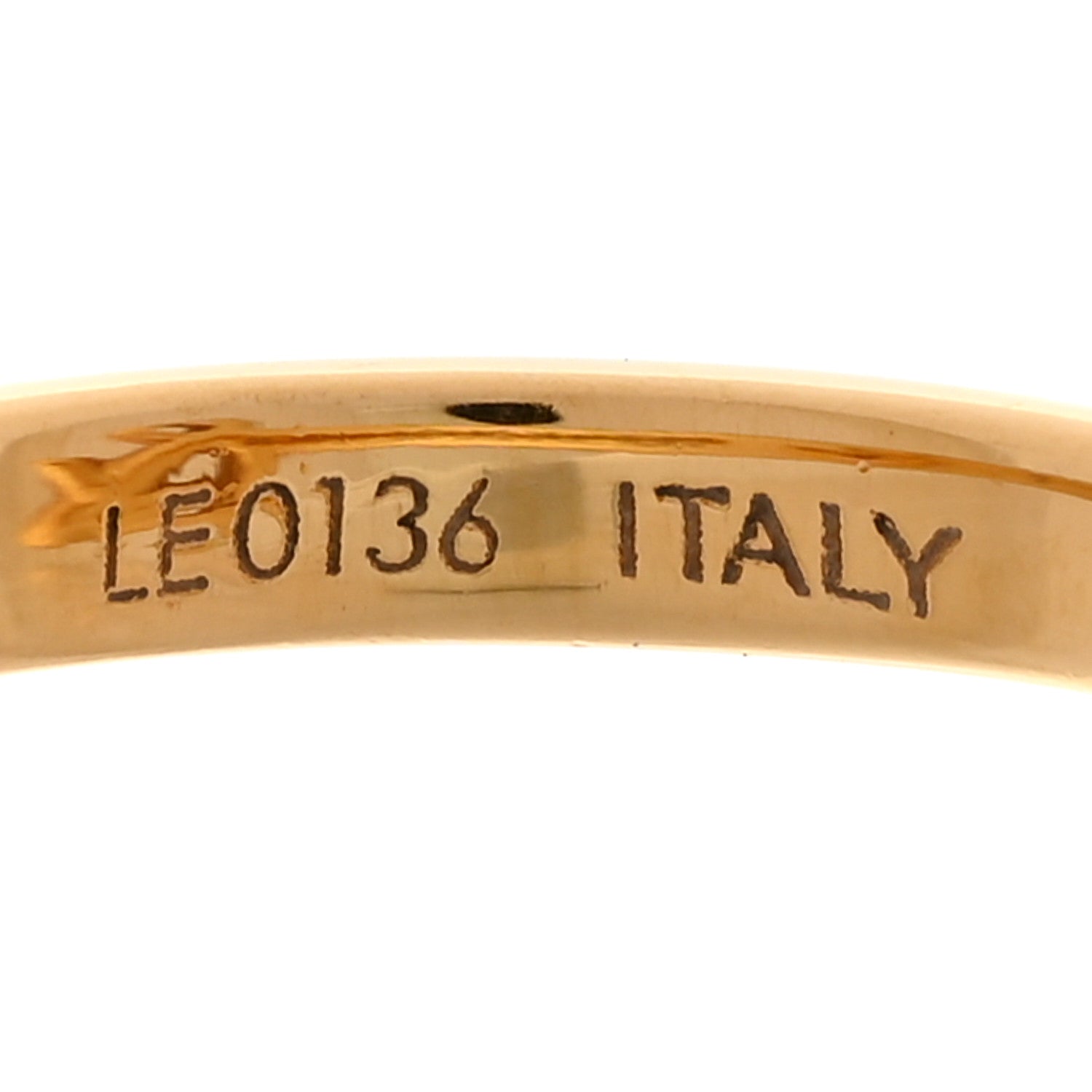 LV And Me Ampersand Ring S 50 5.5 Gold