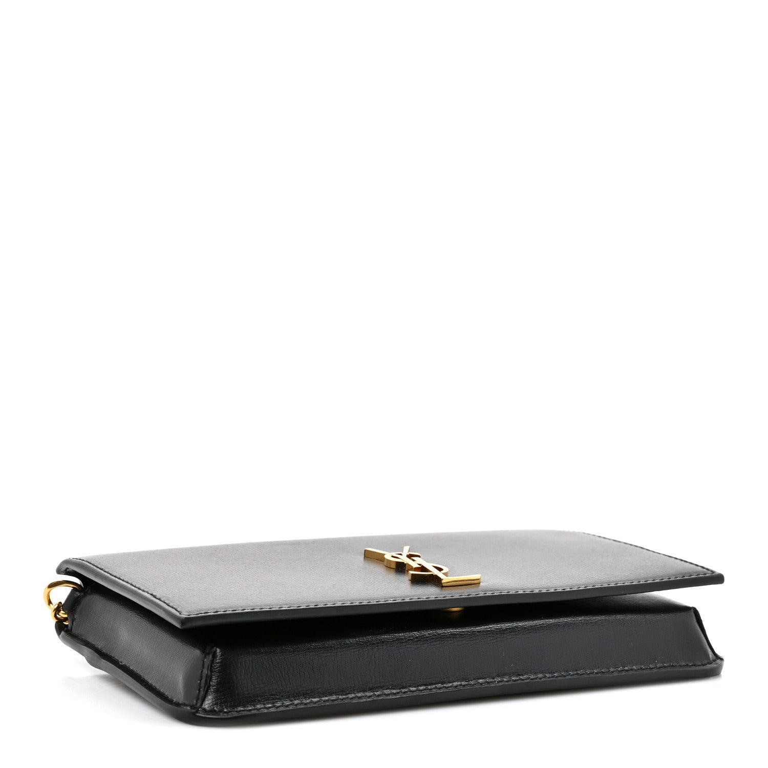 Calfskin Monogram Cassandre Phone Holder With Strap Black