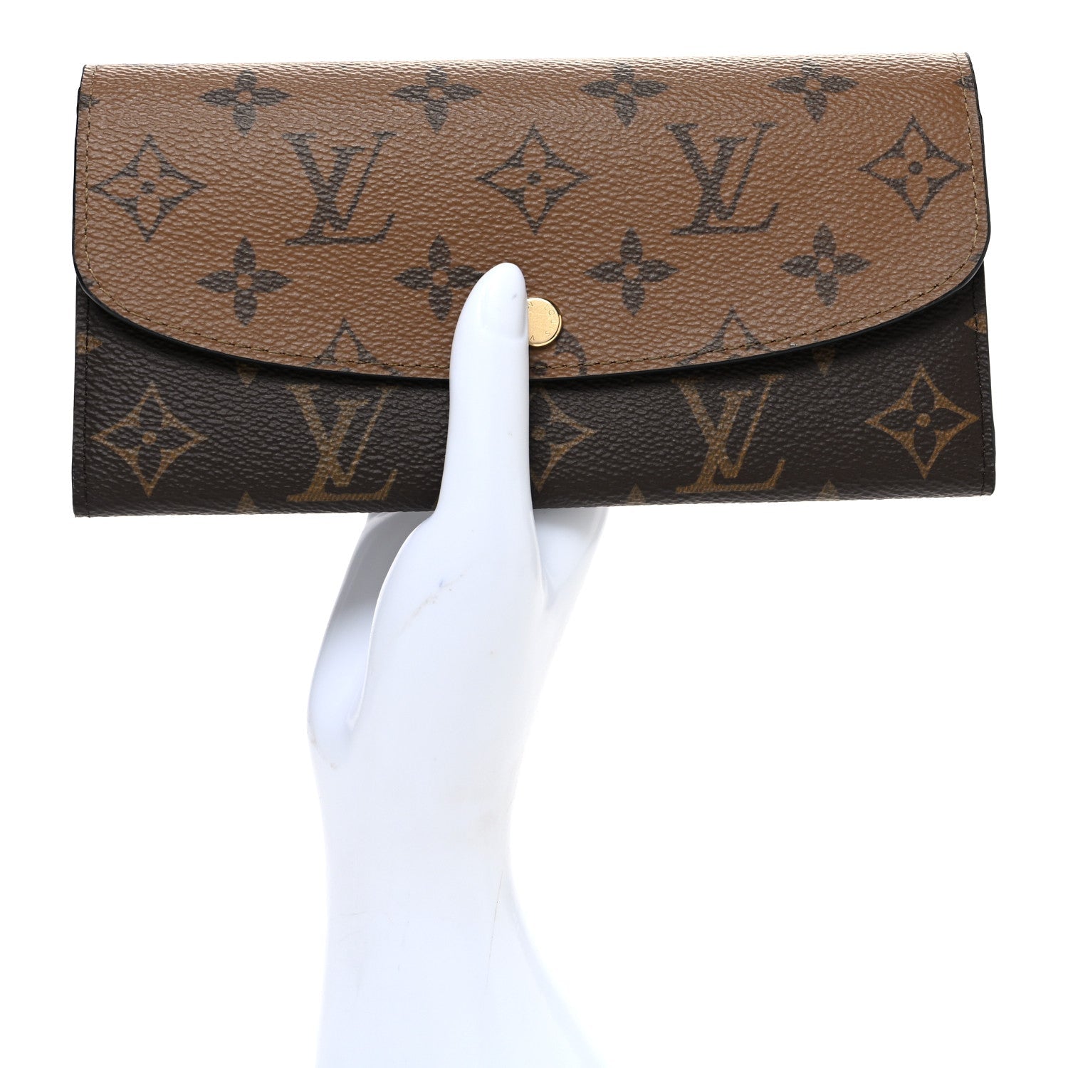 Reverse Monogram Emilie Wallet