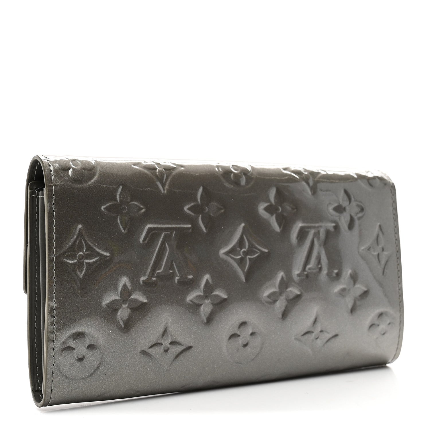 Vernis Sarah Wallet Gris Art Deco