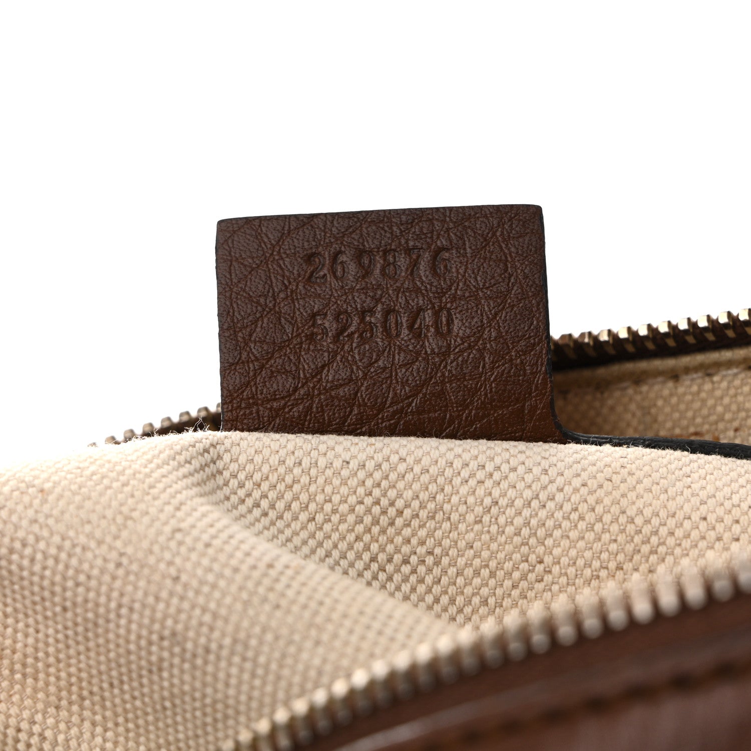 Monogram Vintage Web Small Boston Brown