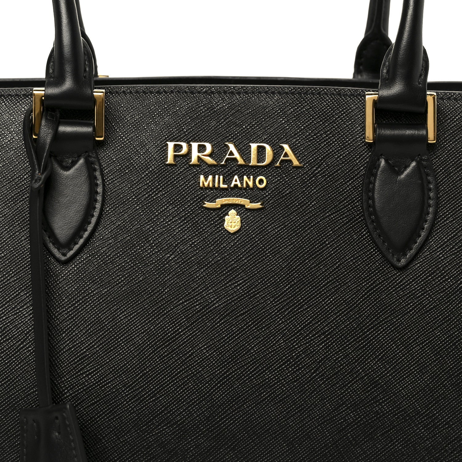 Saffiano Soft Calfskin Tote Black