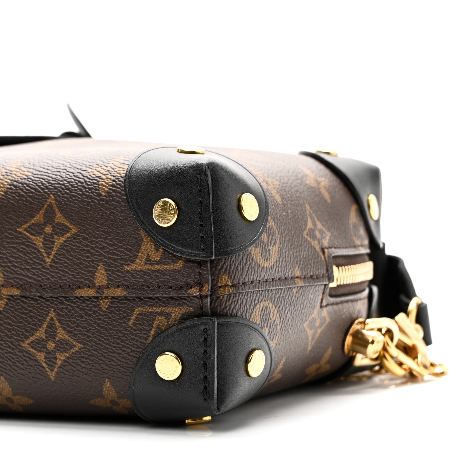 Monogram Petite Malle Souple Black