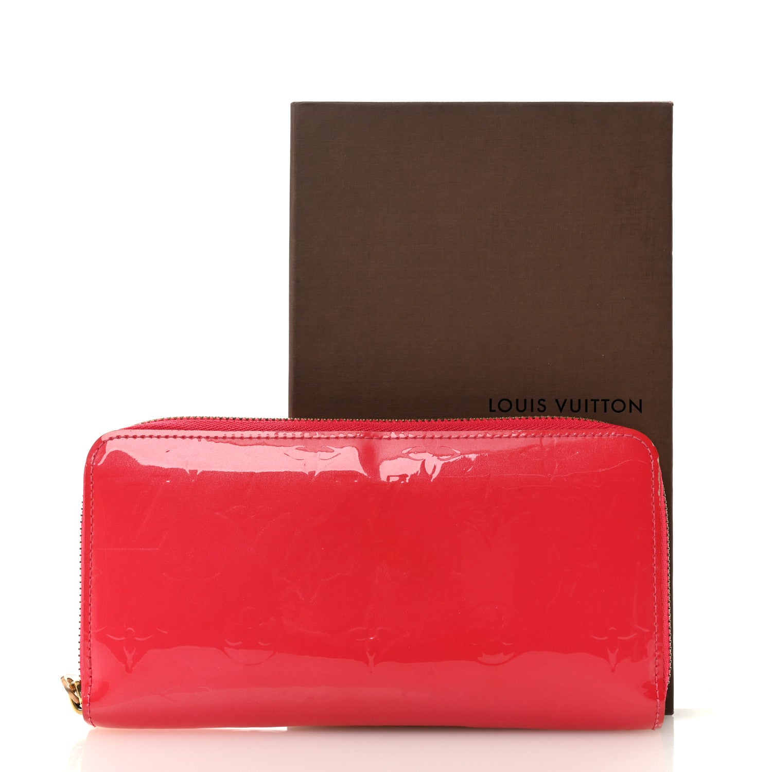 Vernis Zippy Wallet Rose Litchi